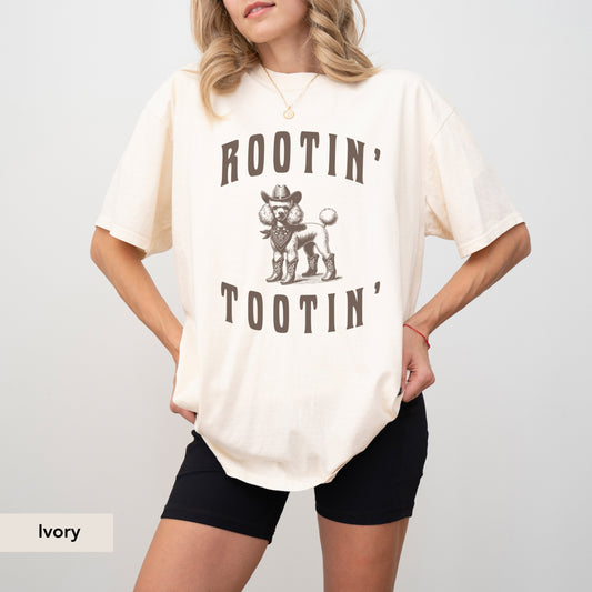 Rootin Tootin Poodle Shirt
