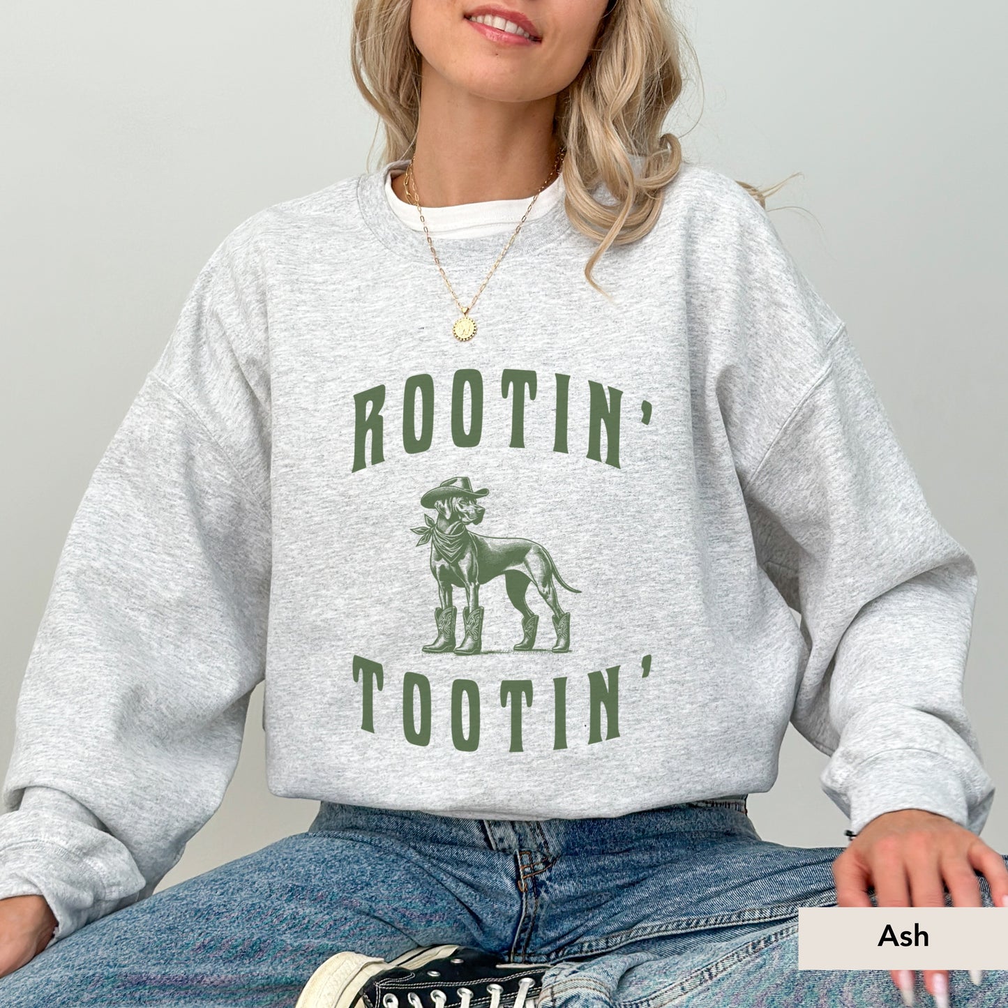 Rootin Tootin Rhodesian Ridgeback Sweatshirt