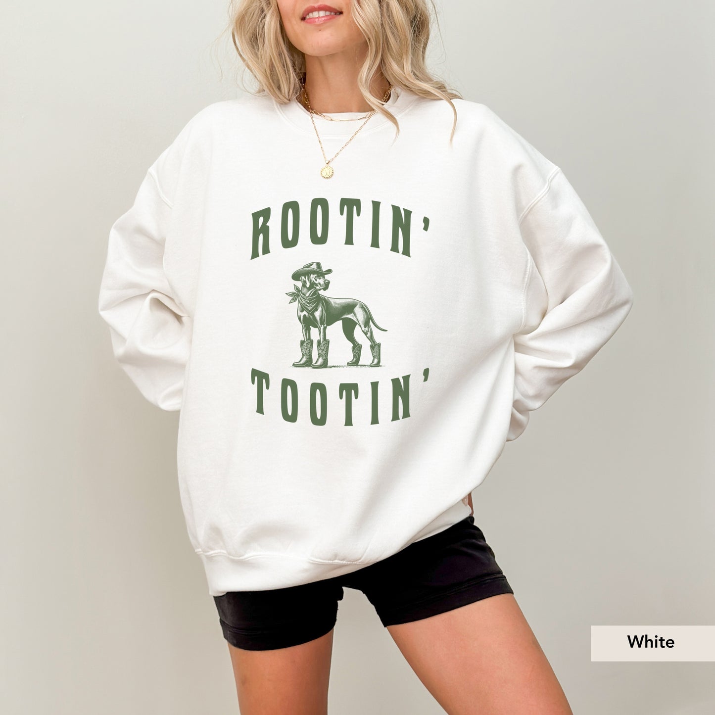 Rootin Tootin Rhodesian Ridgeback Sweatshirt