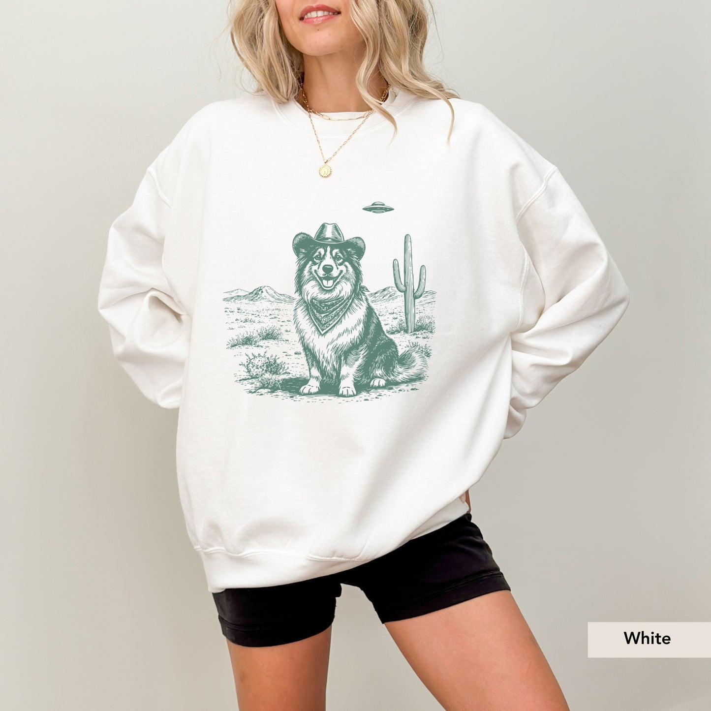 Shetland Sheepdog UFO Sweatshirt