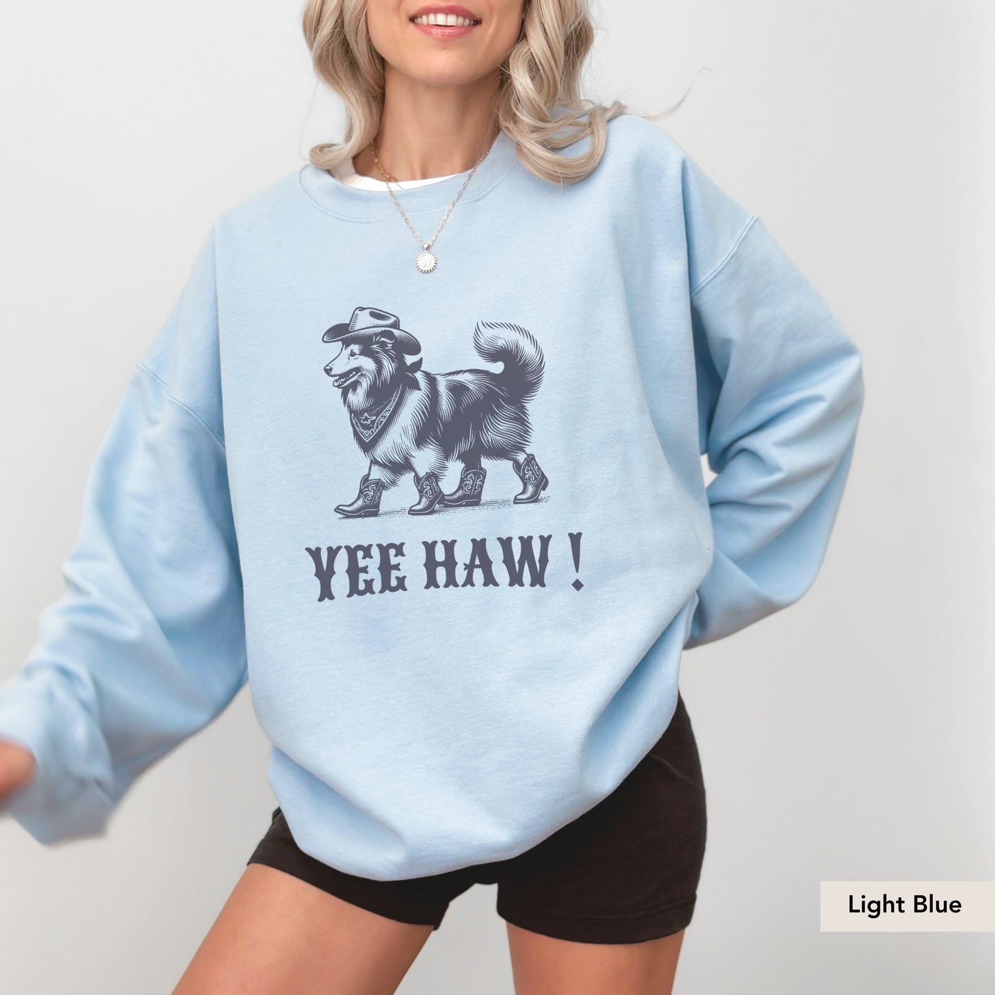 Shetland Sheepdog Yeehaw Sweatshirt