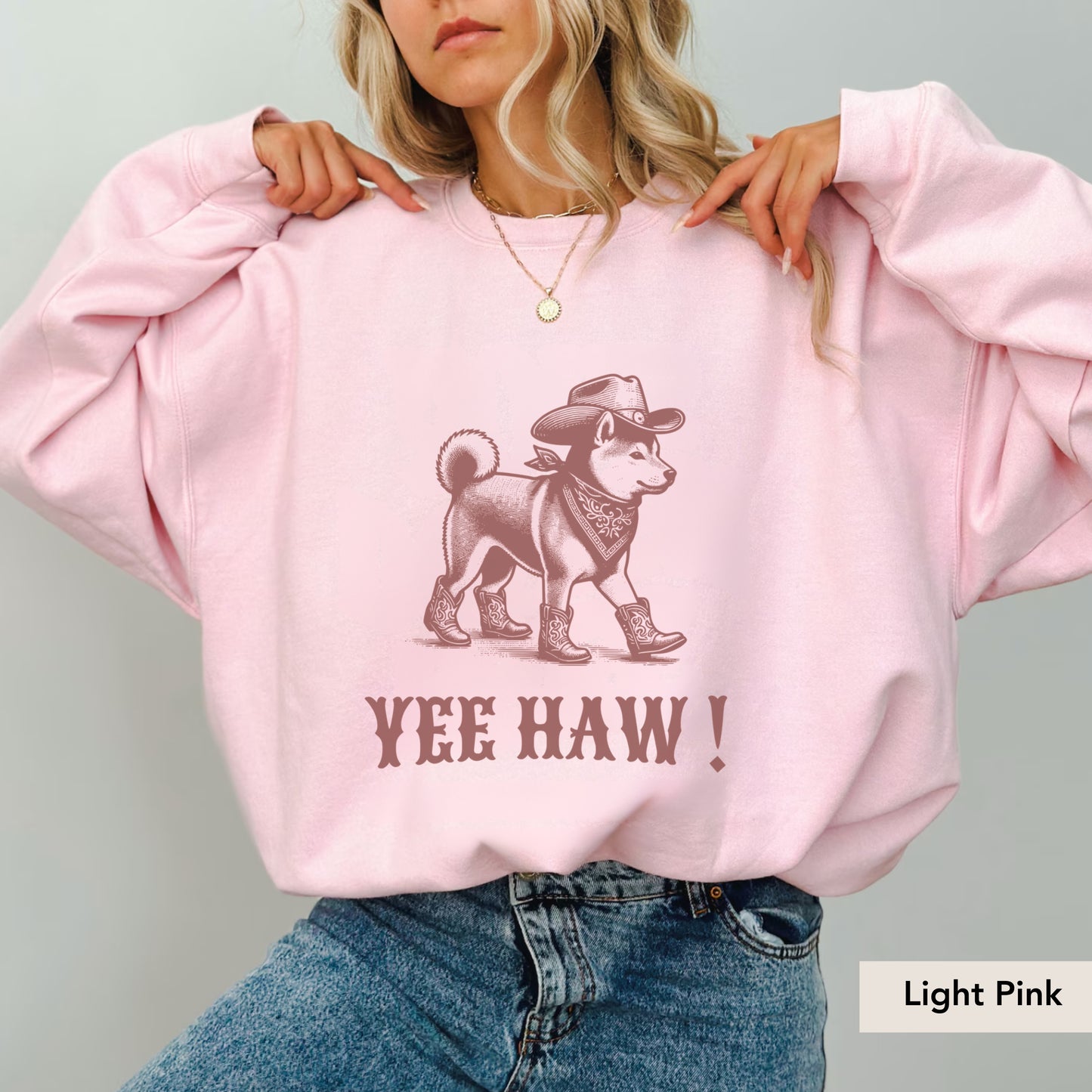 Shiba Inu Yeehaw Sweatshirt