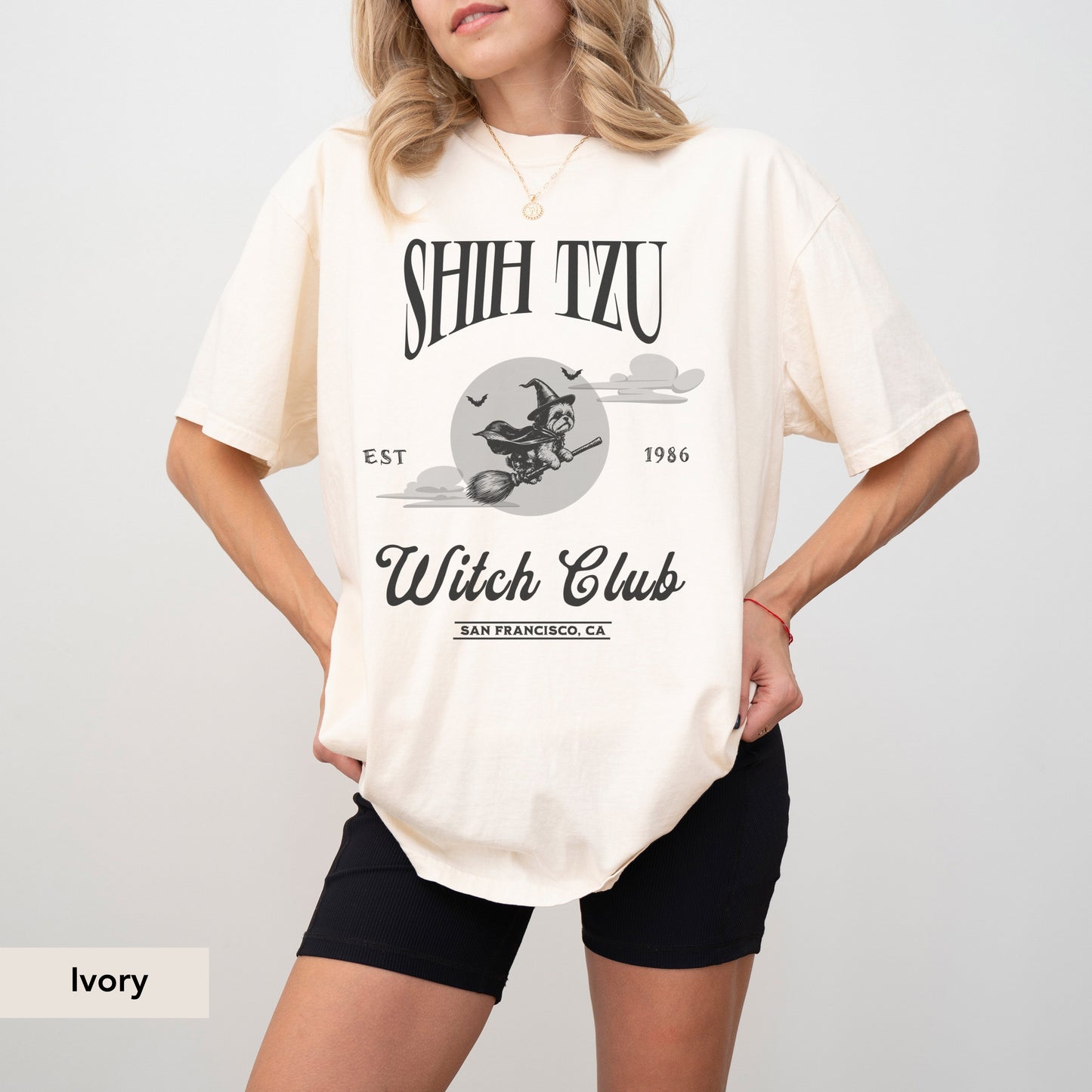 Shih tzu Witch Club Shirt