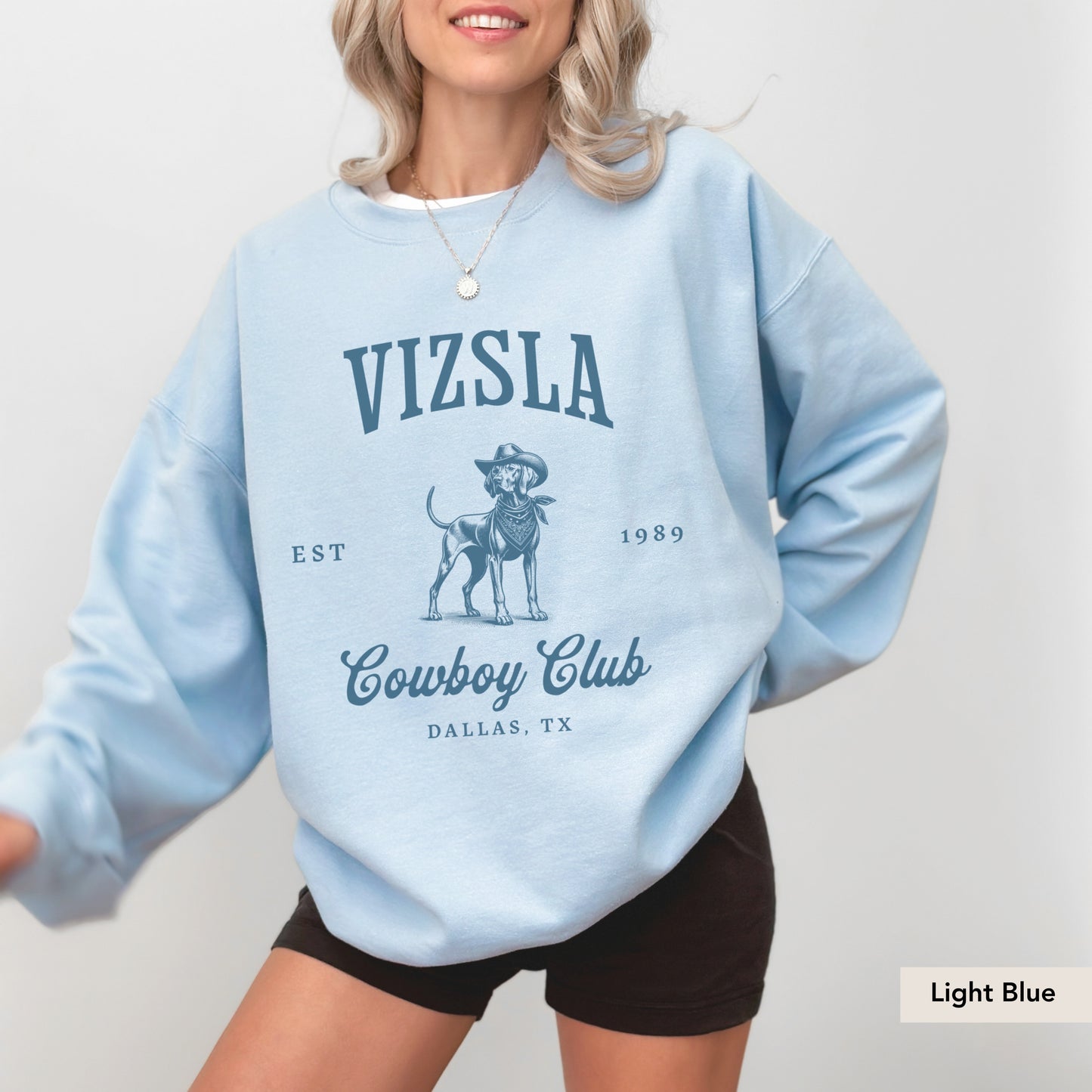 Vizsla Cowboy Club Sweatshirt