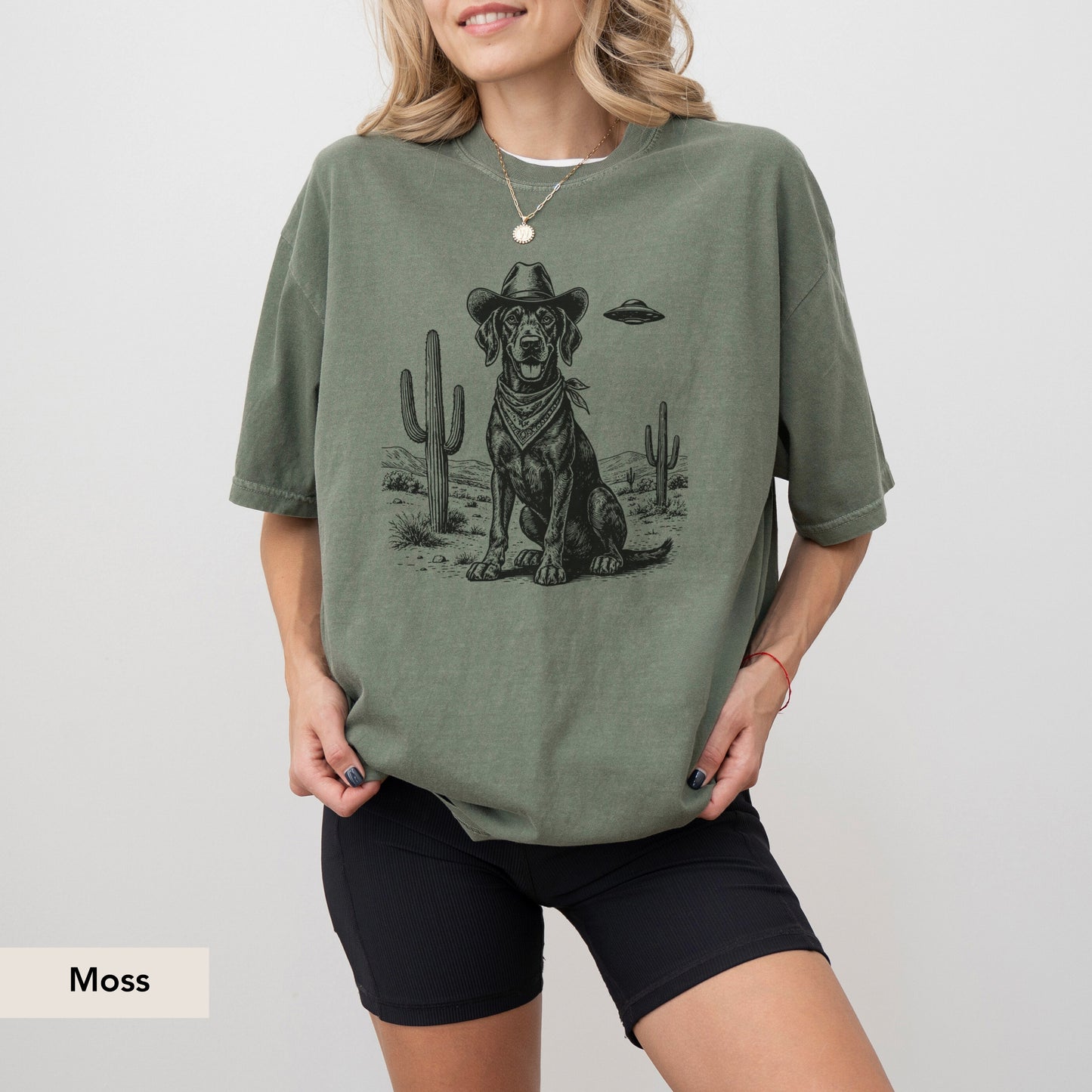 Weimaraner UFO shirt