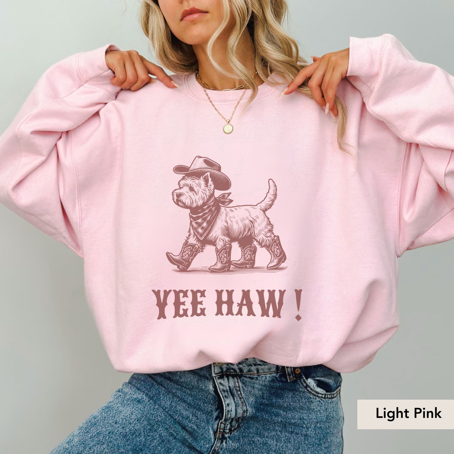Westie Yeehaw Sweatshirt