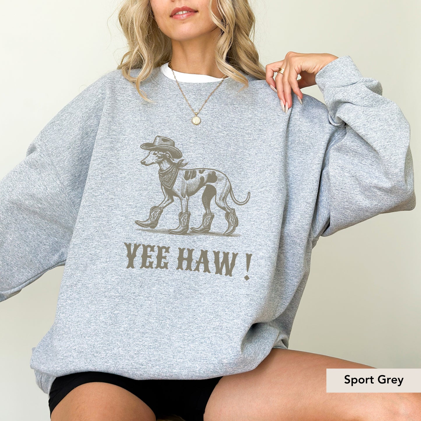Whippet Yeehaw Sweatshirt