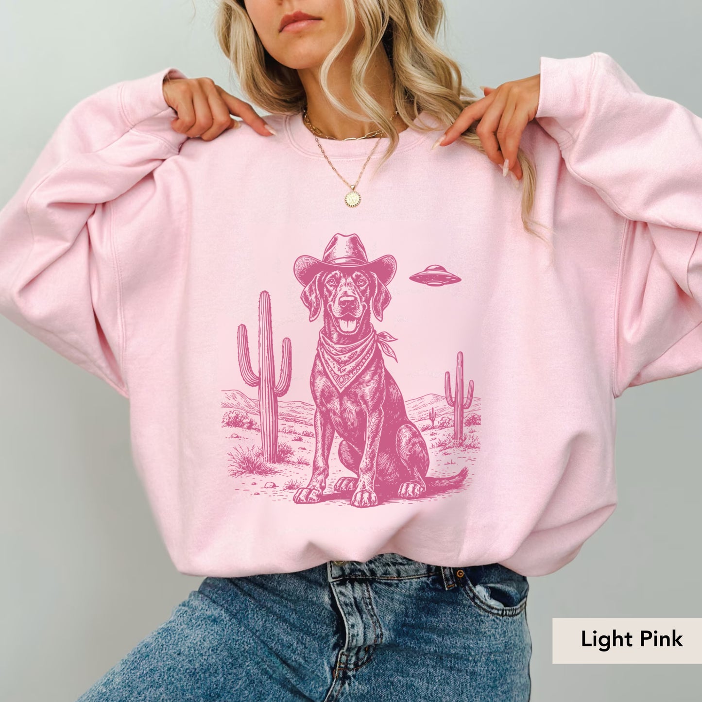 Wiemaraner UFO Sweatshirt