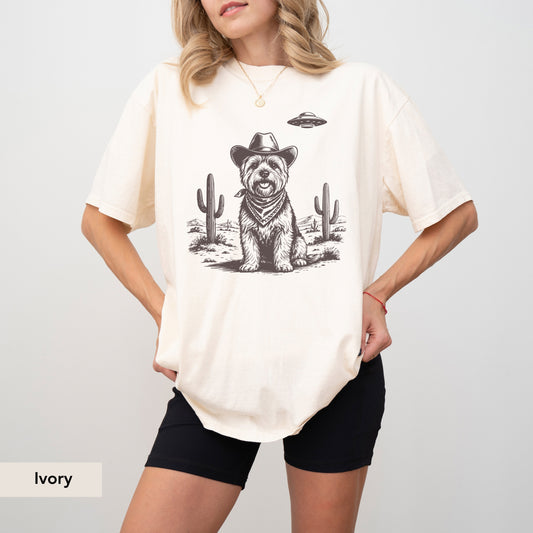 Yorkshire Terrier UFO shirt