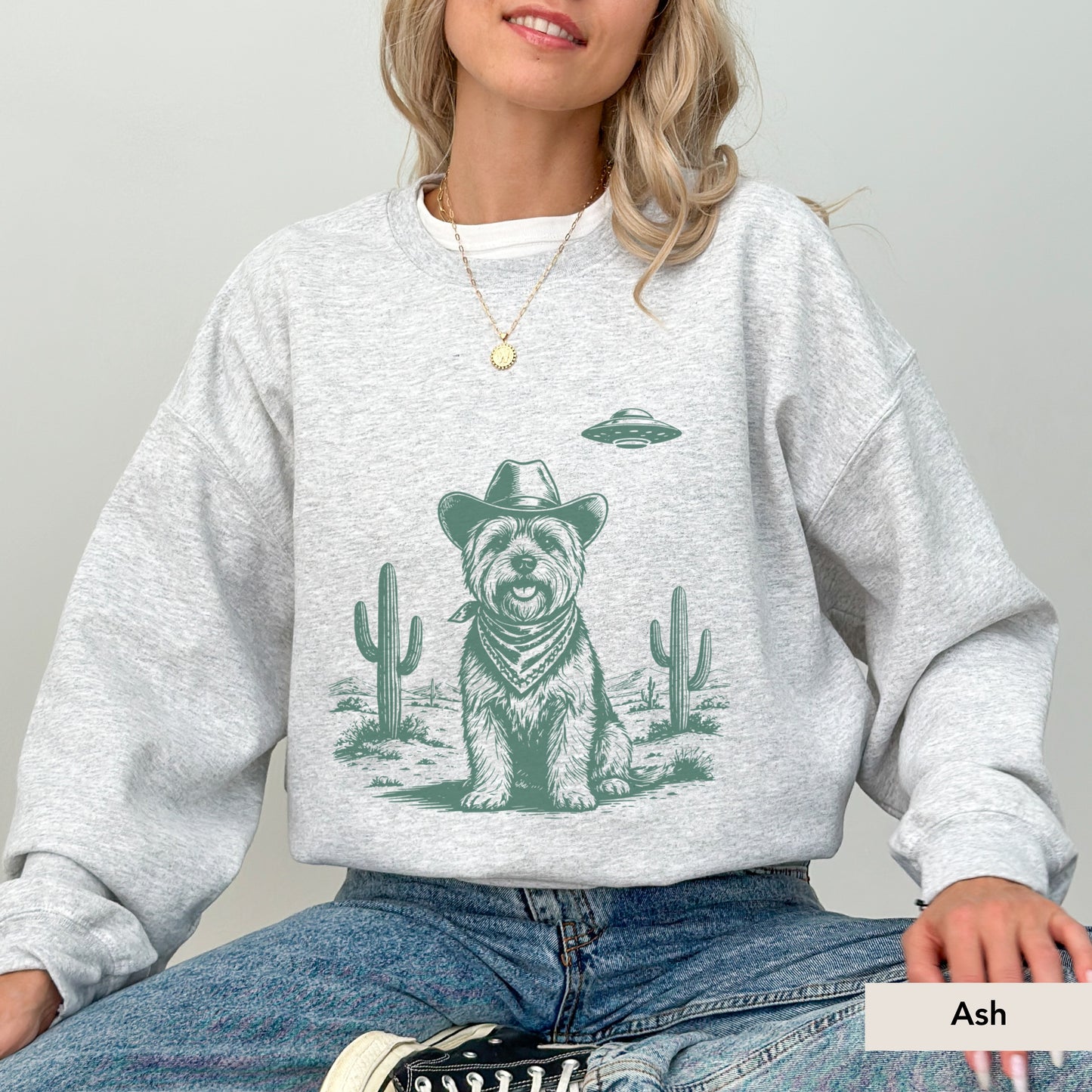 West Highland White Terrier UFO Sweatshirt