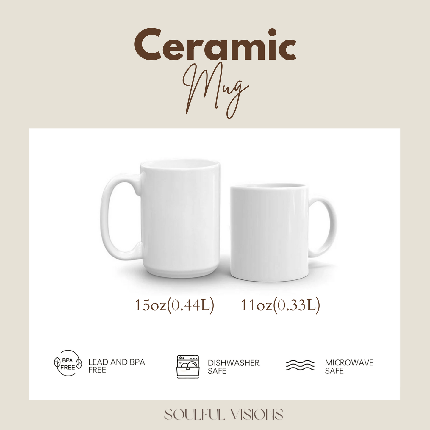 Husky Toile De Jouy Mug