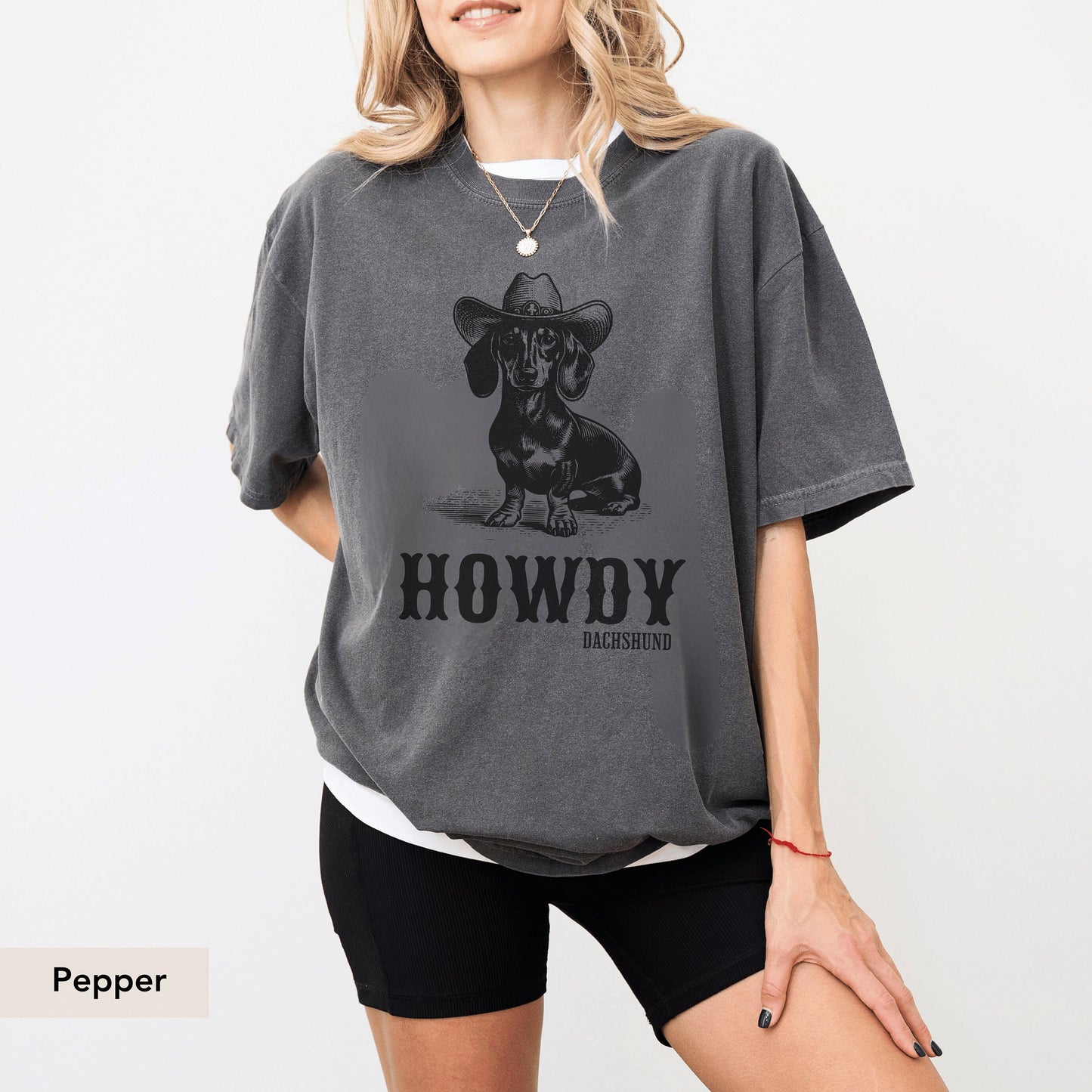 Dachshund Howdy Comfort Colors Shirt, Dachshund, Doxie Mama Shirt, Dachshund Shirt, Dachshund Gift, Doxie Shirt, sausage dog, Doxie