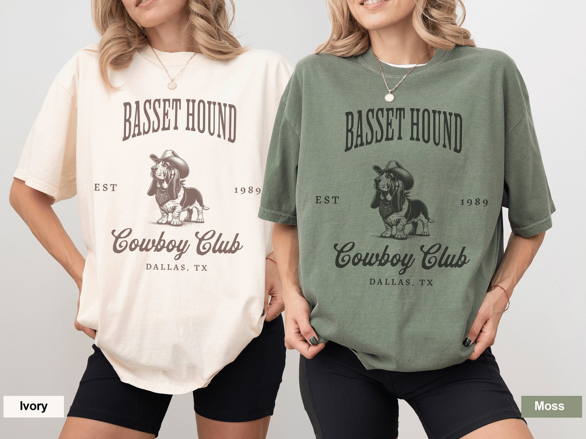 Basset Hound Cowboy Club Shirt, Basset Hound, Basset Hound Shirt, Basset Hound mom, Basset Hound lover, Basset Hound Sweatshirt