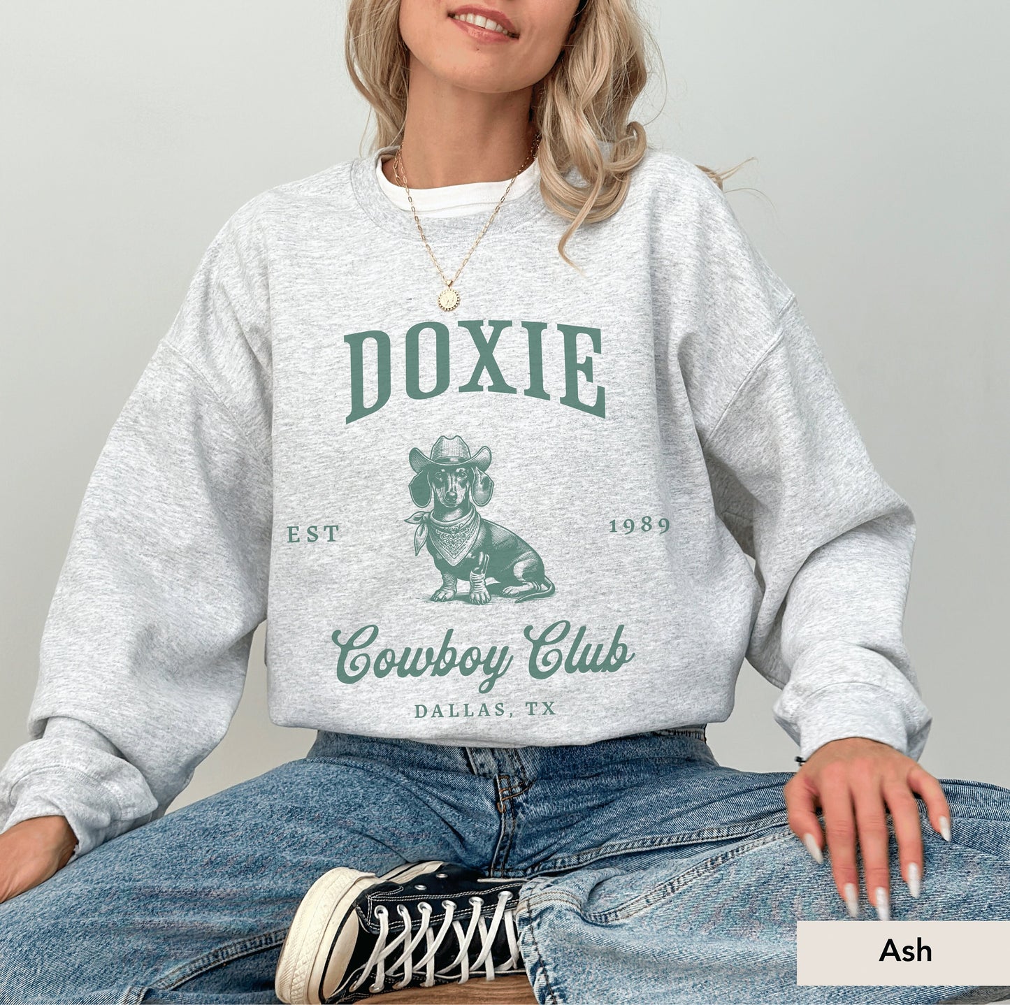 Doxie Cowboy Club SweatShirt, Dachshund Sweatshirt, Dachshund, Doxie, Dachshund mom, Dachshund Shirt, Dachshund gift, Doxie, sausage dog
