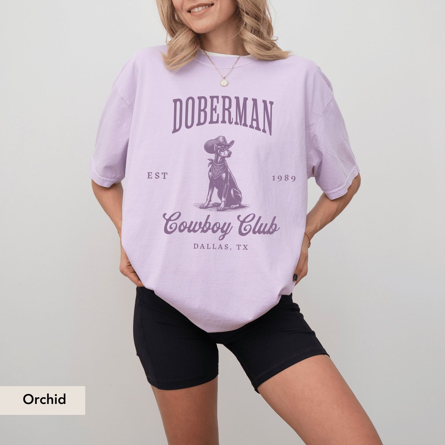 Doberman Cowboy Club Shirt, Doberman t shirt, Doberman Gifts, Dobie, Doberman, Doberman mom, Doberman dog lover, Doberman tee