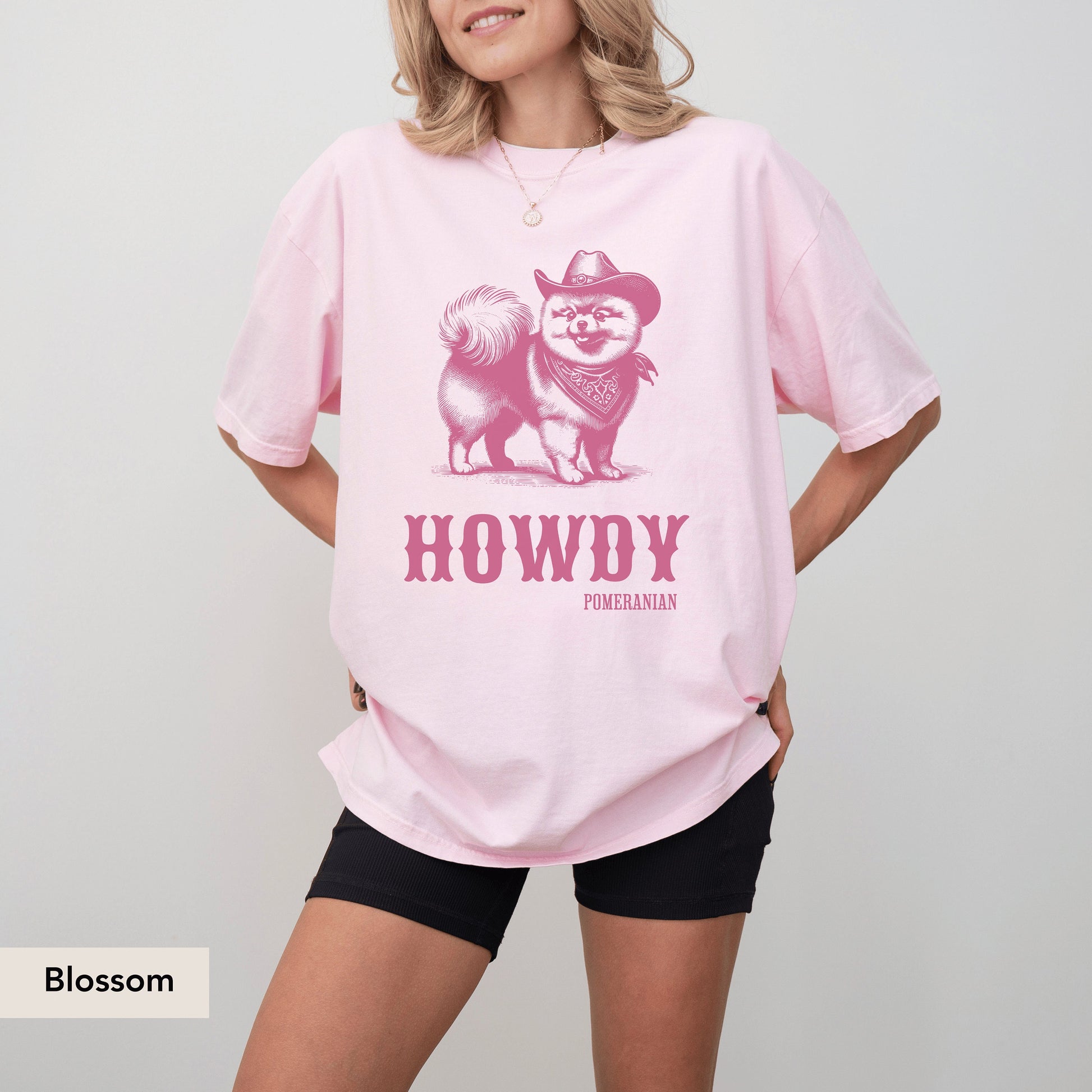 Howdy Pomeranian Shirt, Pomeranian gifts, Pomeranian SweatShirt, Pomeranian, Pomeranian mom, Pomeranian lover, Dog Cowboy shirt, Dog western