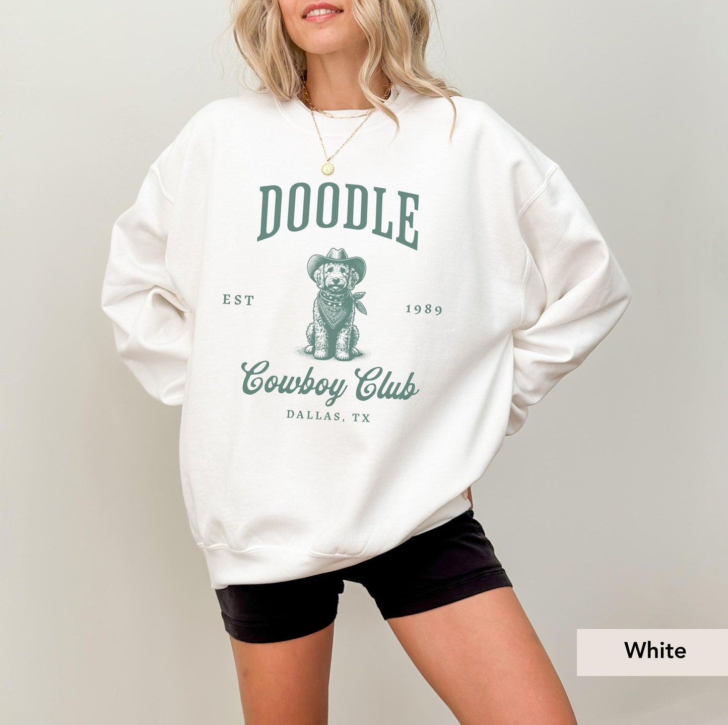 Goldendoodle Cowboy Club Sweatshirt, Goldendoodle Shirt, Doodle Dog, Goldendoodle gifts, Goldendoodle, Golden Doodle mom, Dog Cowboy