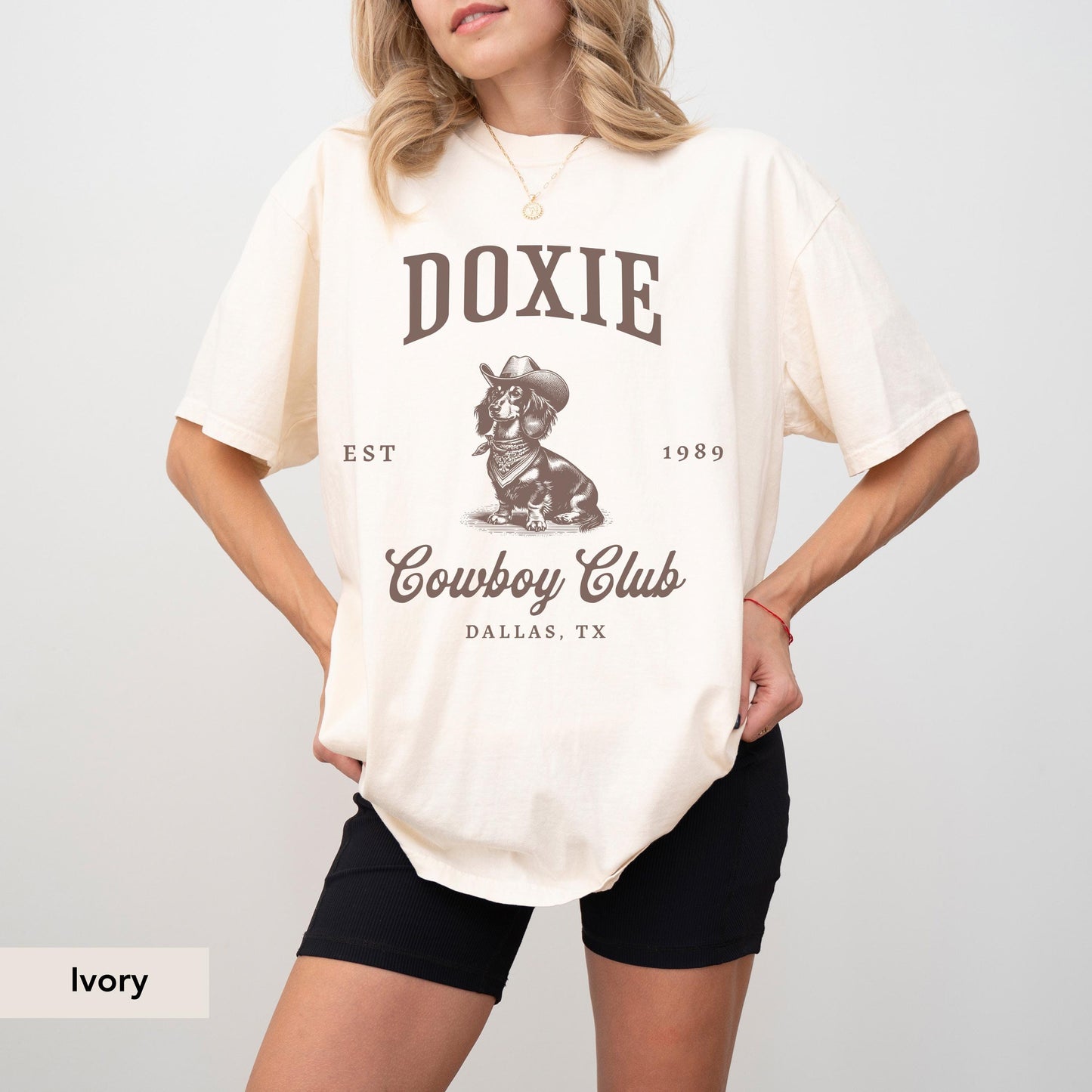 Dachshund Long Haired Cowboy Club Shirt, Dachshund, Doxie, Dachshund Shirt, Dachshund Gift, Doxie Shirt, sausage dog, Dog Western