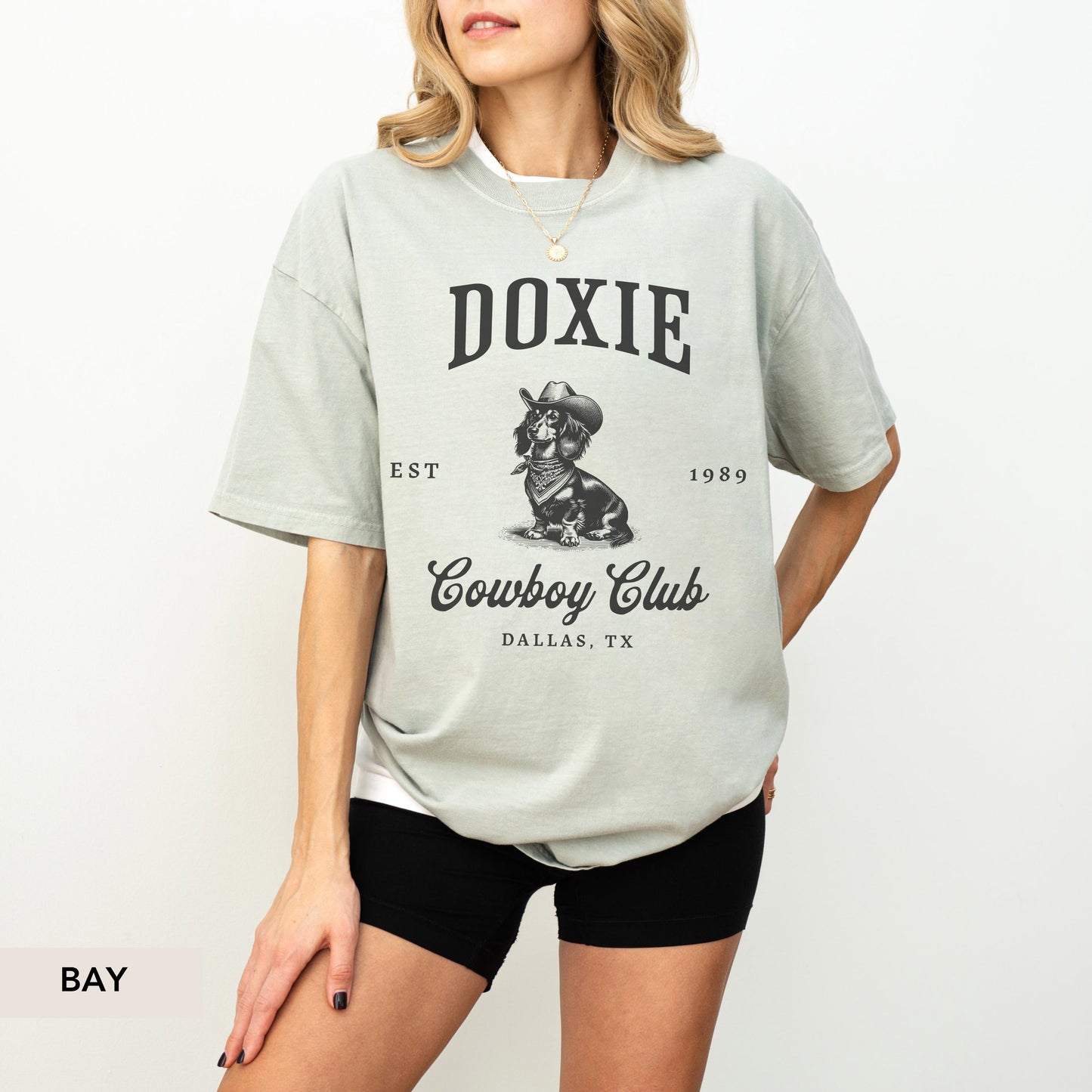 Dachshund Long Haired Cowboy Club Shirt, Dachshund, Doxie, Dachshund Shirt, Dachshund Gift, Doxie Shirt, sausage dog, Dog Western