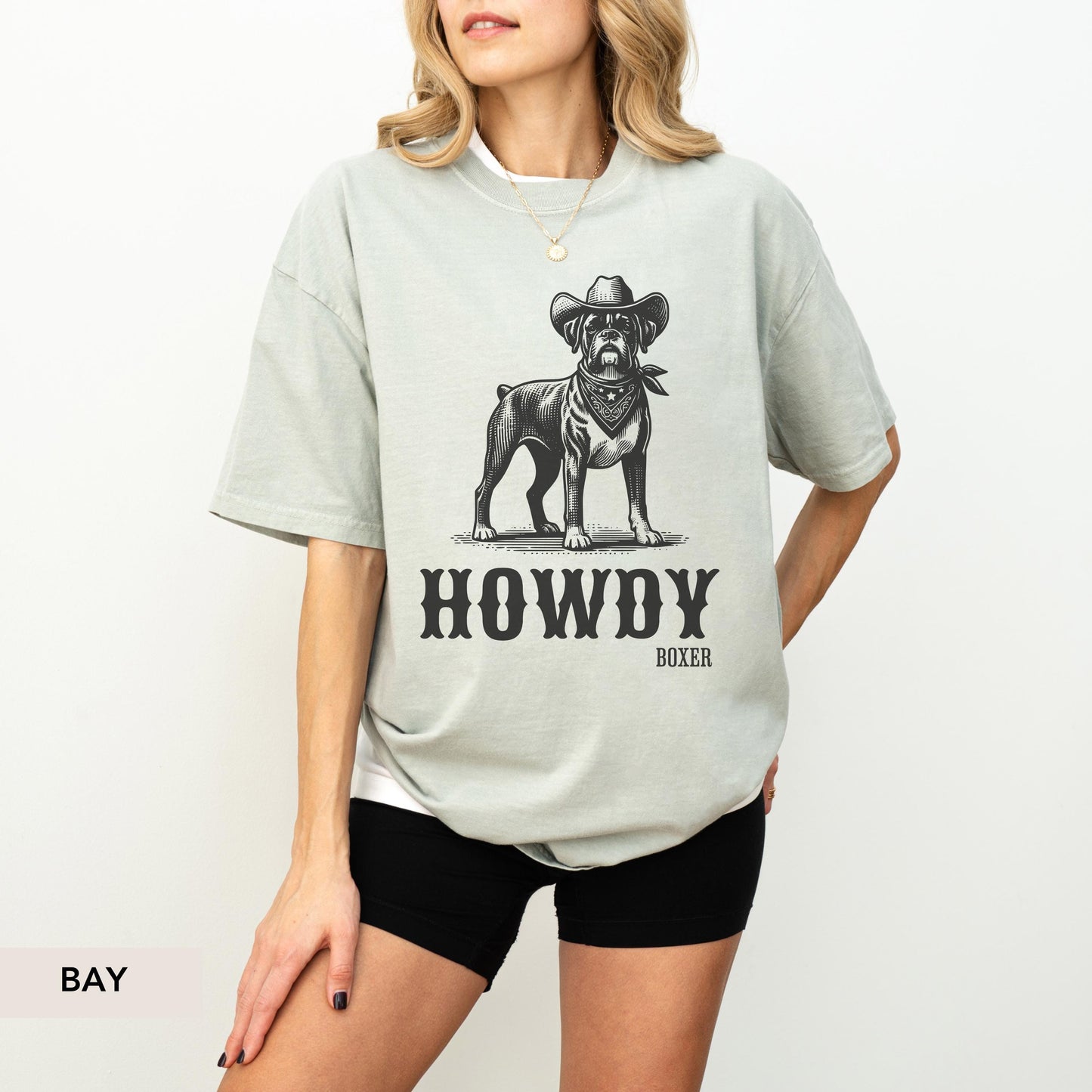 Howdy boxer dog Cowboy Shirt, boxer dog shirt, Boxer, boxer dog gifts, boxer dog mom, boxer dog gift, Dog Western Shirt