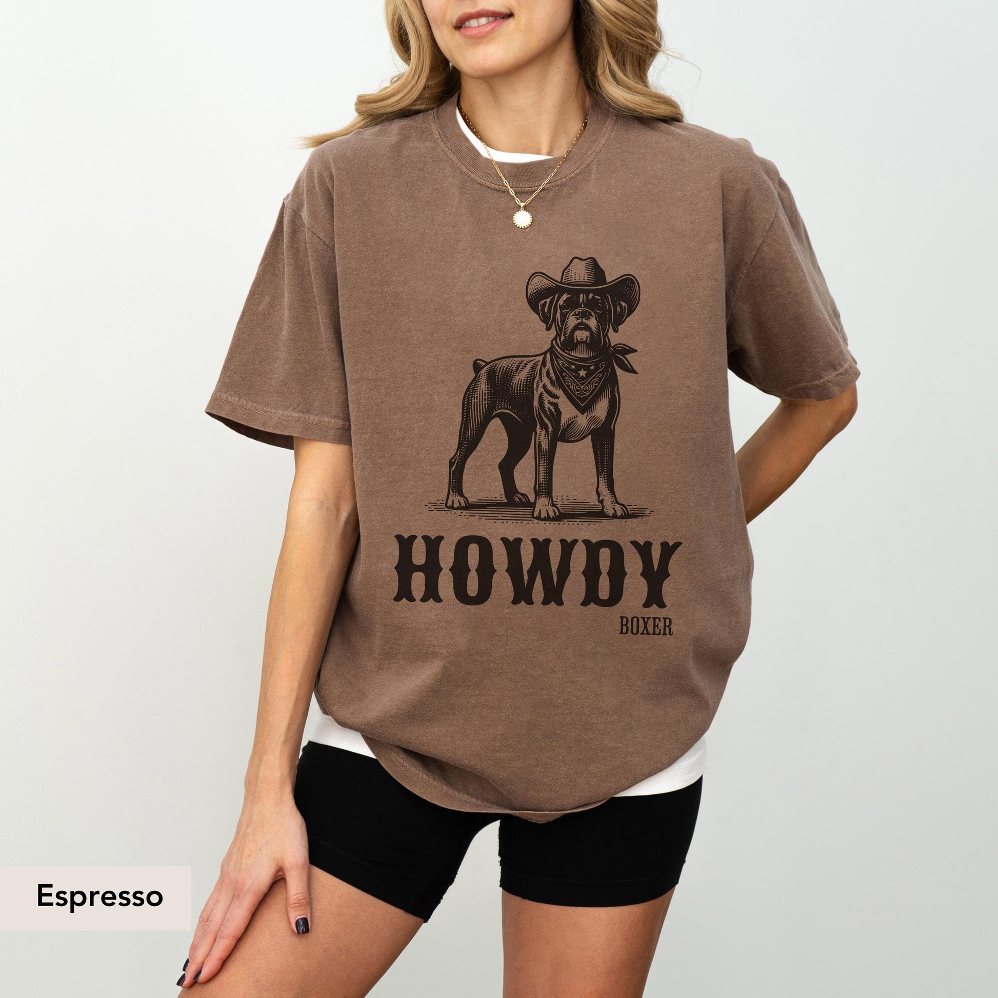 Howdy boxer dog Cowboy Shirt, boxer dog shirt, Boxer, boxer dog gifts, boxer dog mom, boxer dog gift, Dog Western Shirt