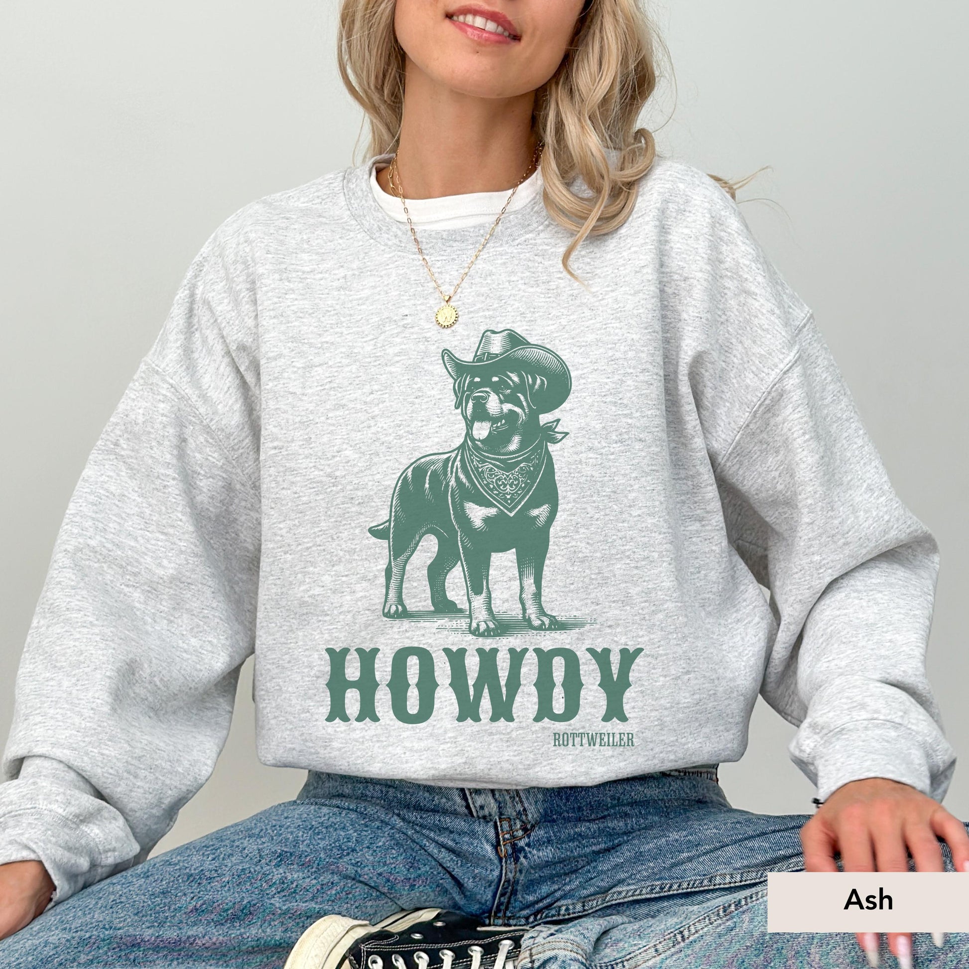 Howdy Rottweiler sweatshirt, Rottweiler sweatshirt, Rottweiler, Rottweiler dog, Rottweiler mom, Rottweiler owner,Rottweiler lover Gift