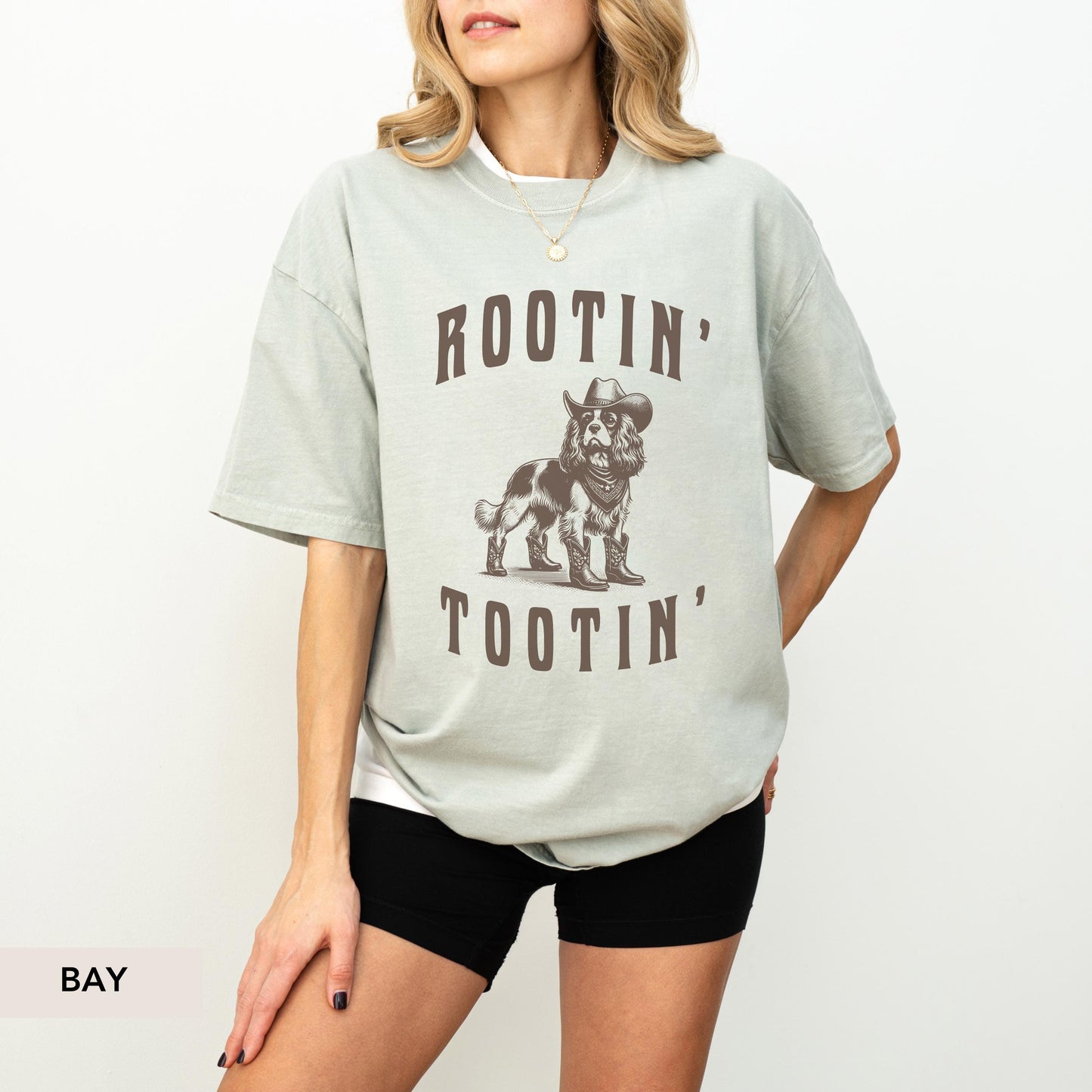Rootin Tootin Cavalier King Charles Spaniel Shirt, Cavalier Spaniel, Cavalier Spaniel Gift, Cavalier Spaniel mom, Cavalier Cowboy shirt