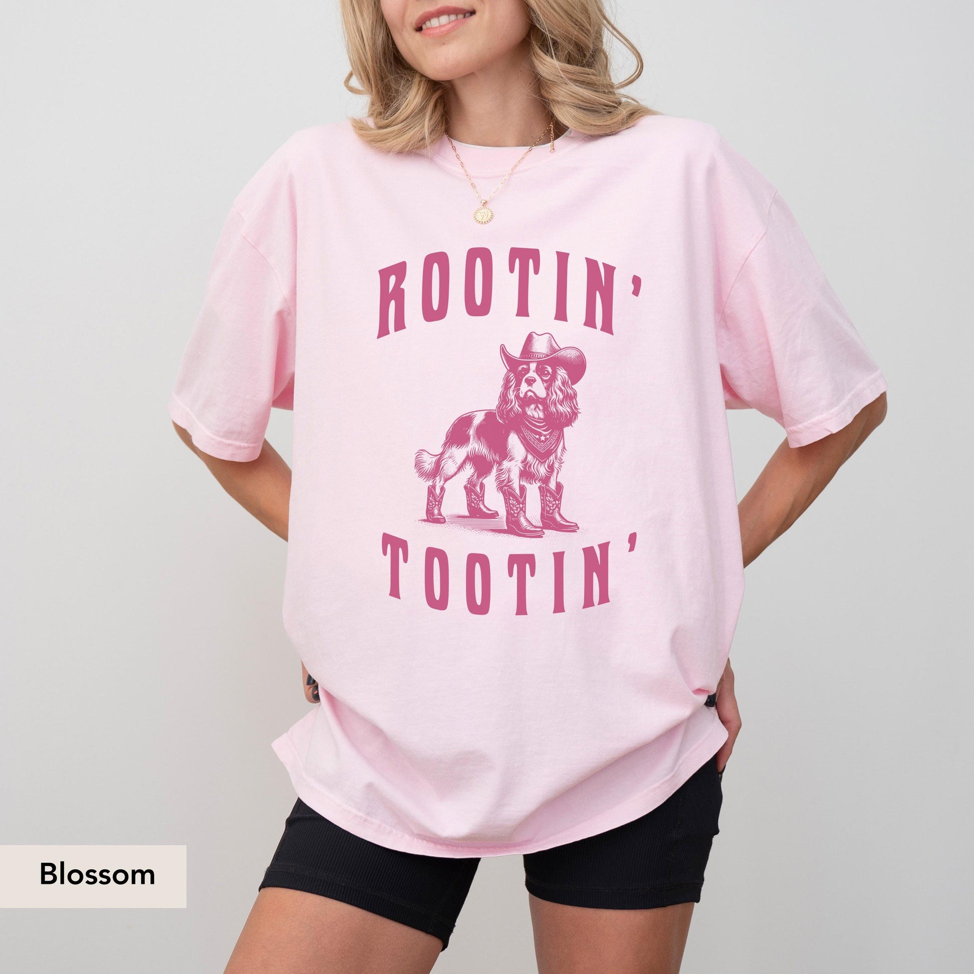 Rootin Tootin Cavalier King Charles Spaniel Shirt, Cavalier Spaniel, Cavalier Spaniel Gift, Cavalier Spaniel mom, Cavalier Cowboy shirt