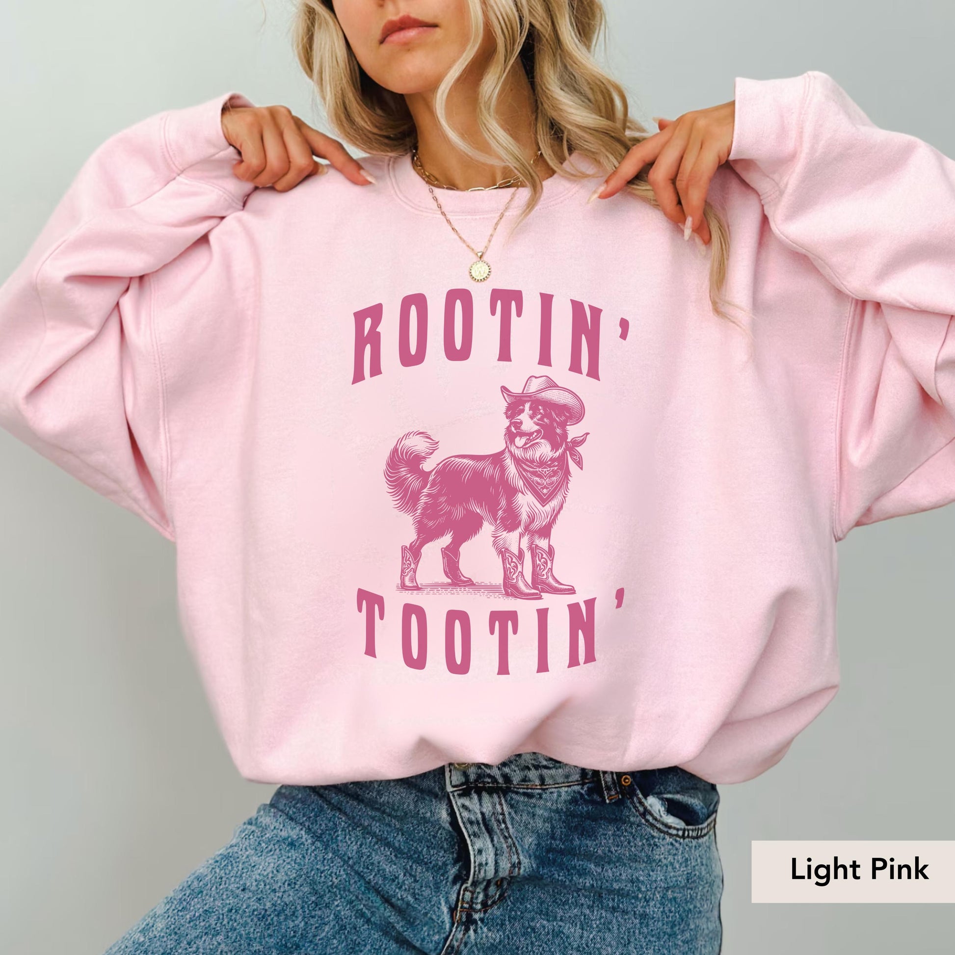 Rootin Tootin Border Collie Cowboy Sweatshirt, Border Collie Sweatshirt, Border Collie, Border Collie mom, Border Collie gifts, Collie dog