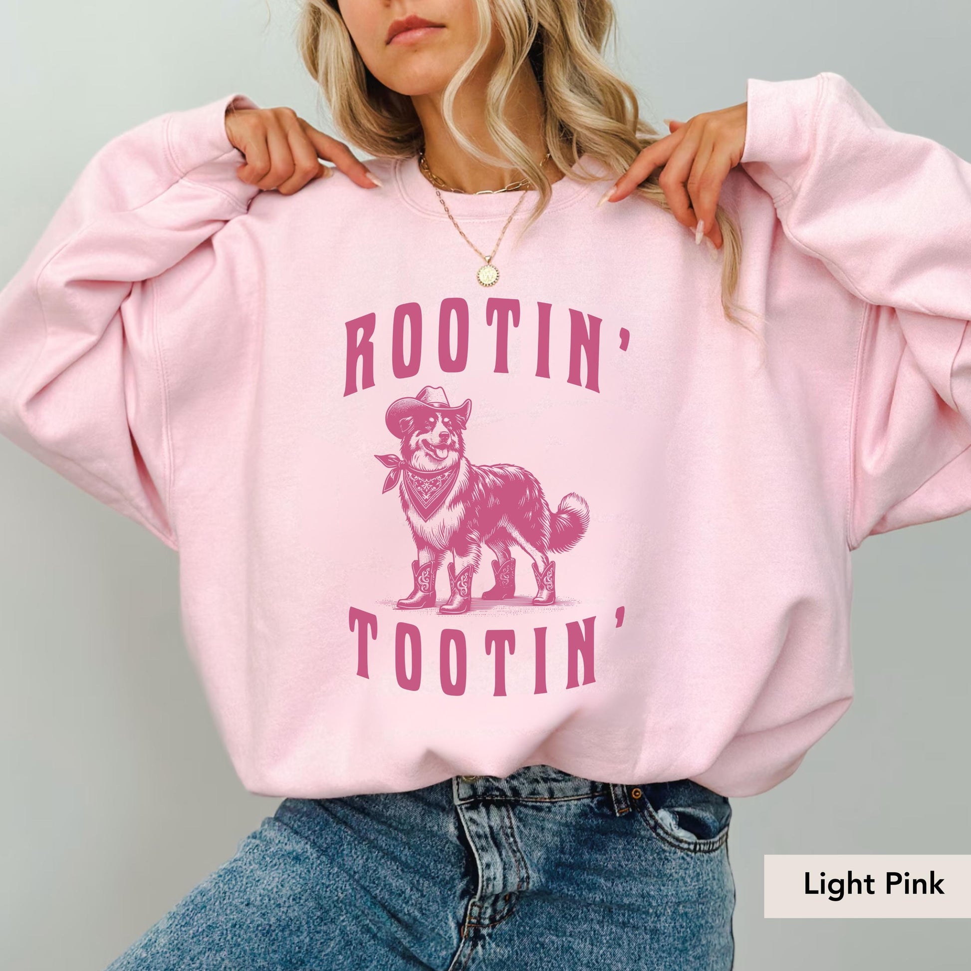 Rootin Tootin Australian Shepherd Sweatshirt, Australian Shepherd Sweatshirt, Aussie shirt, Australian Shepherd Gift, Aussie mom, Dog cowboy