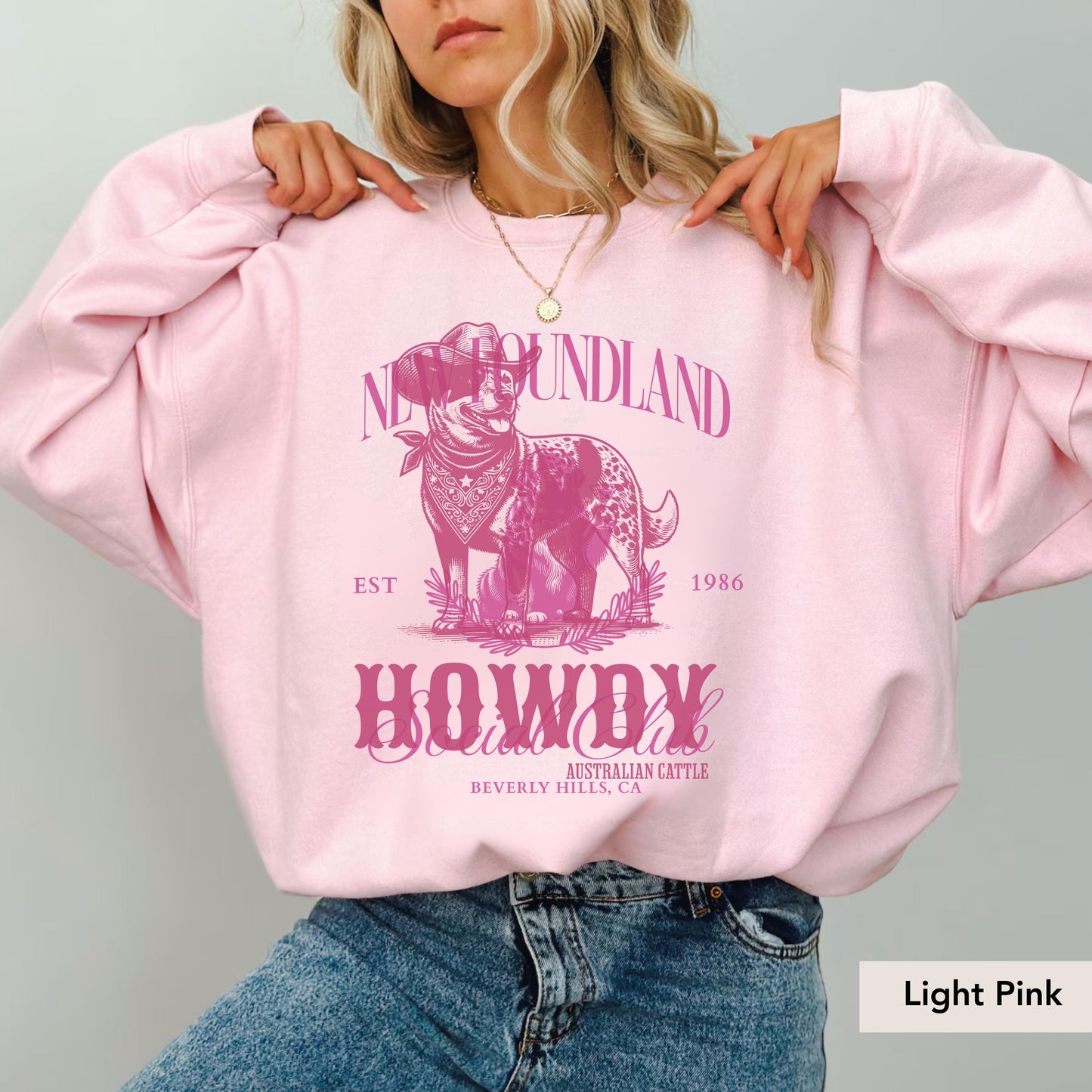 Howdy Australian Cattle Dog sweatshirt, Australian Cattle Gift, Blue Heeler shirt, Australian Cattle dog shirt,Heeler dog gift