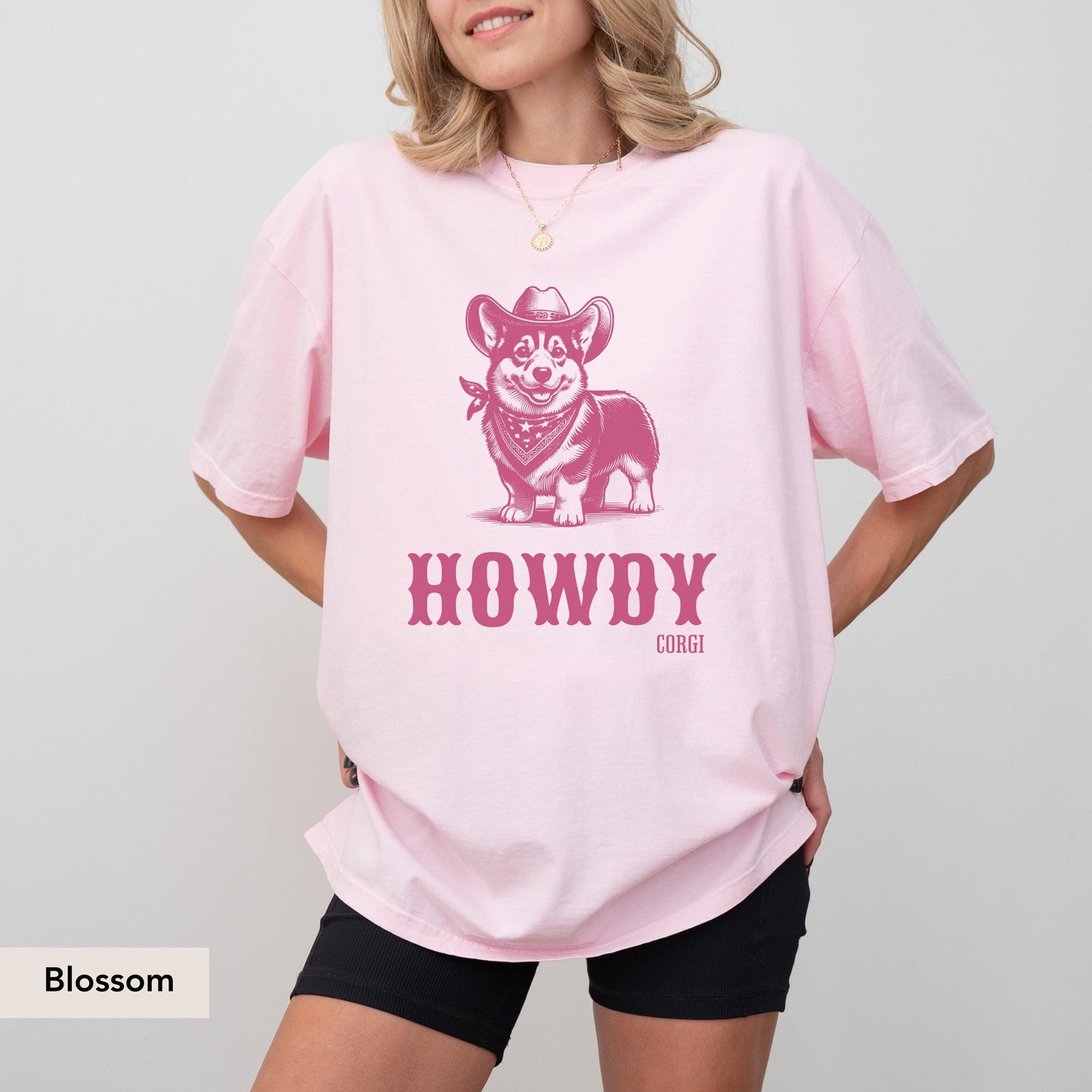 Howdy Corgi Cowboy Sweatshirt, Corgi shirt, Corgi, Dog Cowboy Shirt, Corgi mom, Corgi gift, Dog Western, Corgi lover, Corgi