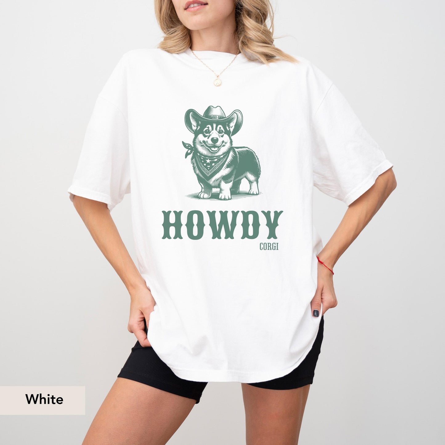 Howdy Corgi Cowboy Sweatshirt, Corgi shirt, Corgi, Dog Cowboy Shirt, Corgi mom, Corgi gift, Dog Western, Corgi lover, Corgi