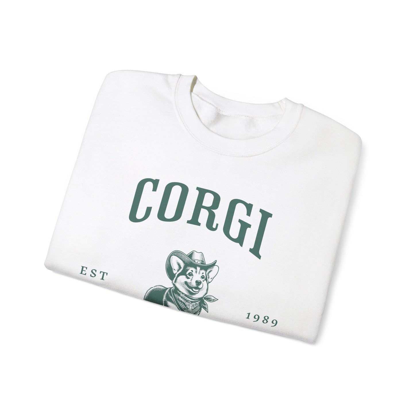 Corgi Cowboy Club Sweatshirt, Corgi Sweatshirt, Corgi, Dog Cowboy Shirt, Corgi mom, Corgi gift, dog mom shirt, Corgi lover, Corgi