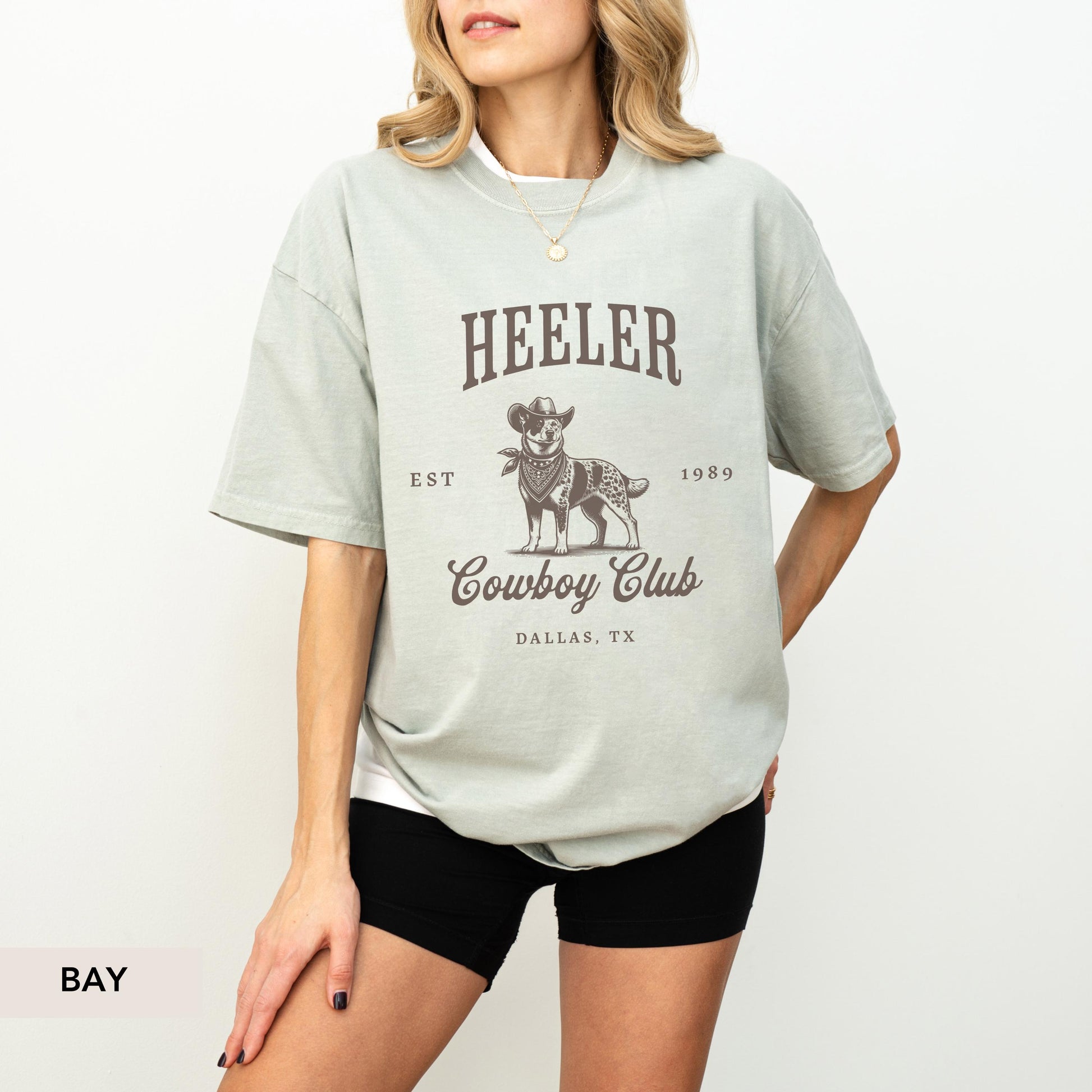 Heeler Cowboy Club Shirt, Australian Cattle Shirt, Blue Heeler shirt, Australian Cattle, Heeler gift, Heeler, Australian Cattle Gift