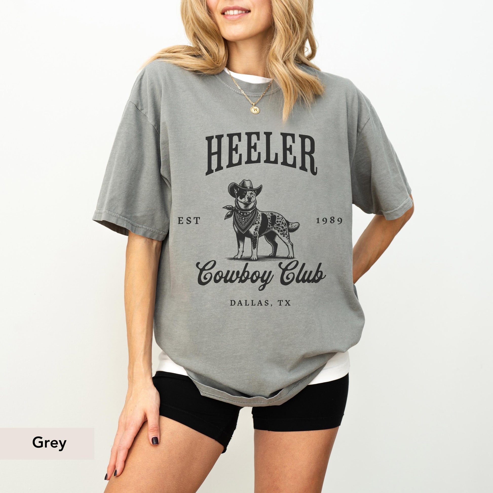 Heeler Cowboy Club Shirt, Australian Cattle Shirt, Blue Heeler shirt, Australian Cattle, Heeler gift, Heeler, Australian Cattle Gift