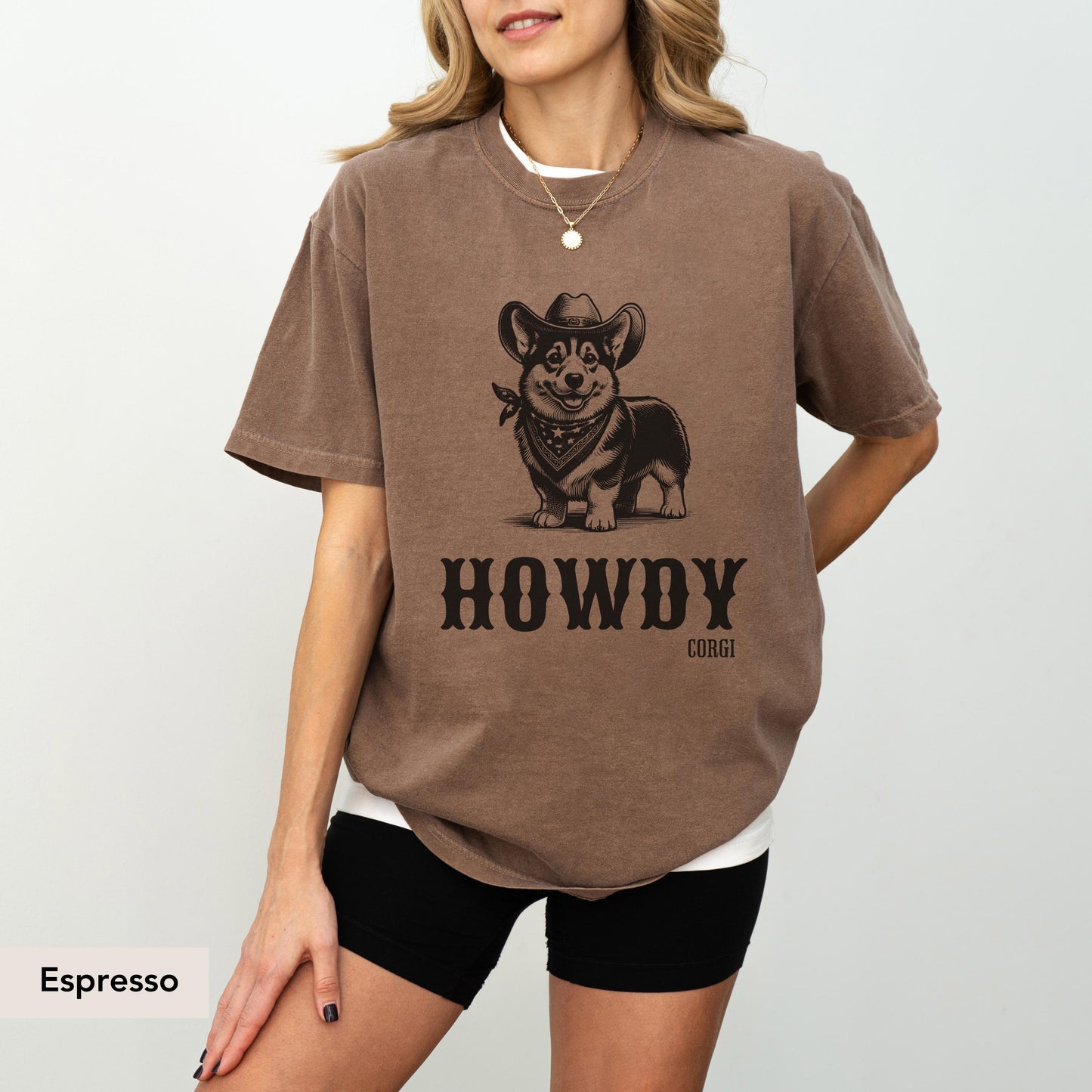 Howdy Corgi Cowboy Sweatshirt, Corgi shirt, Corgi, Dog Cowboy Shirt, Corgi mom, Corgi gift, Dog Western, Corgi lover, Corgi