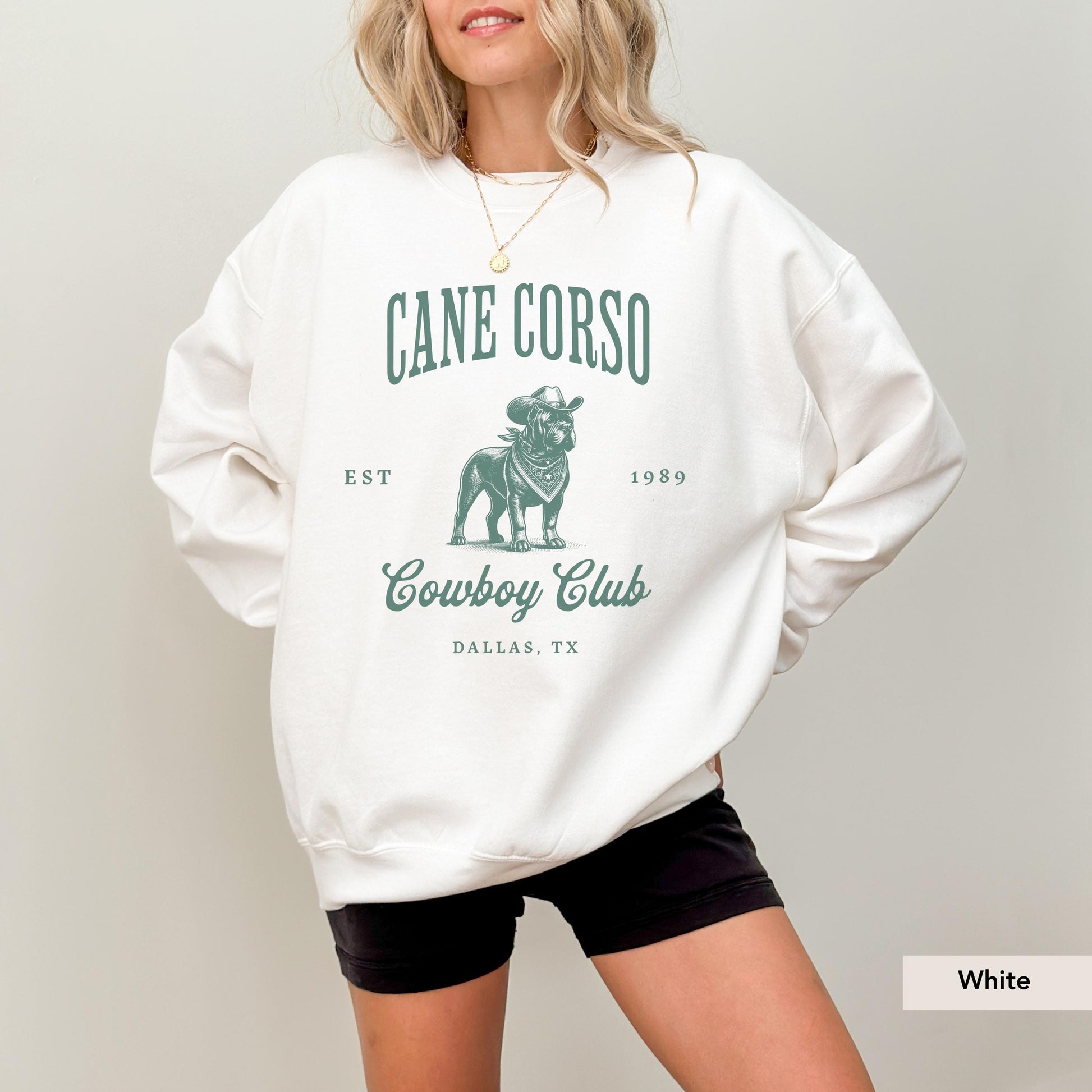Cane Corso Cowboy Club Sweatshirt, Cane Corso Sweatshirt, Cane Corso Gift, Cane Corso mom, Cane Corso, Cane Corso