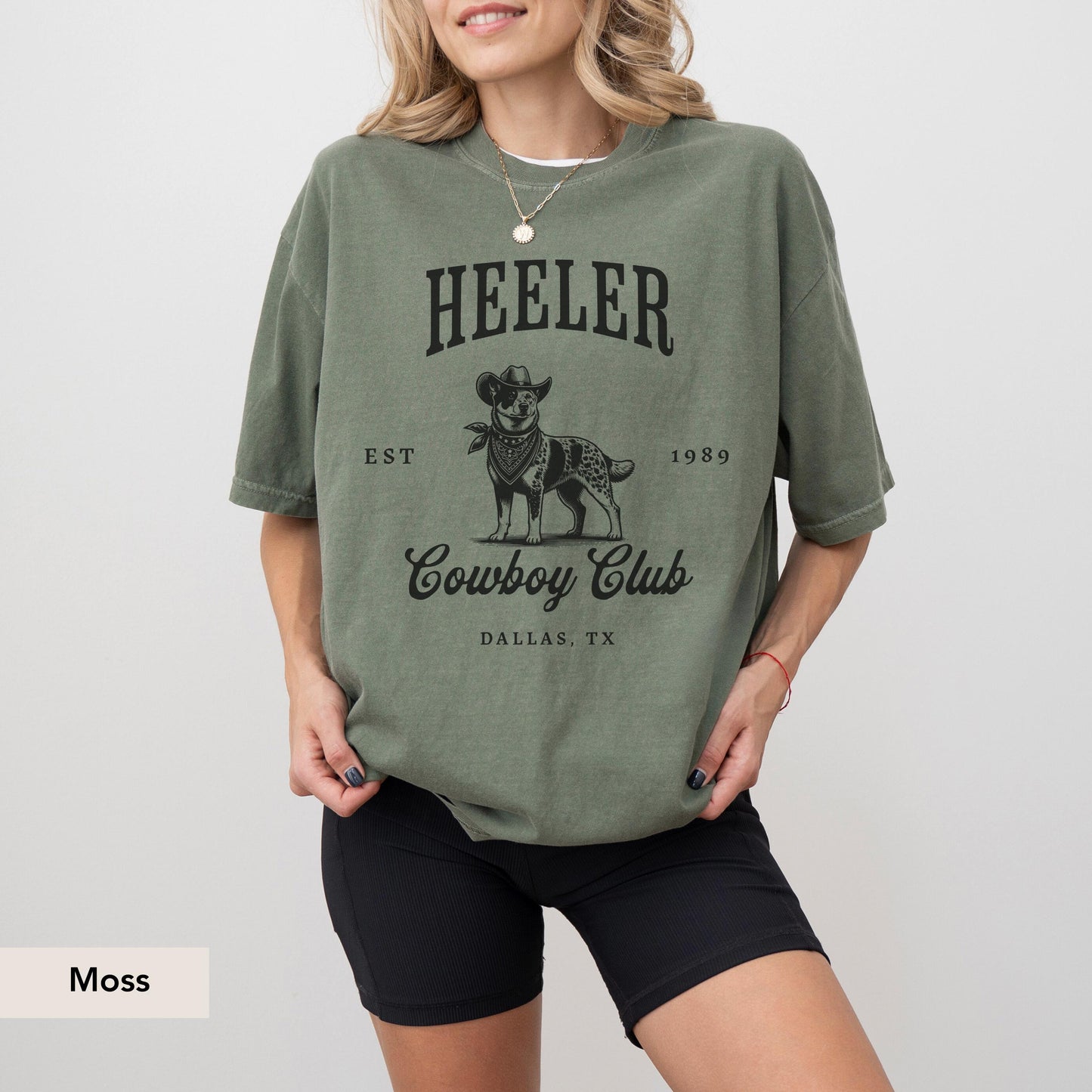 Heeler Cowboy Club Shirt, Australian Cattle Shirt, Blue Heeler shirt, Australian Cattle, Heeler gift, Heeler, Australian Cattle Gift