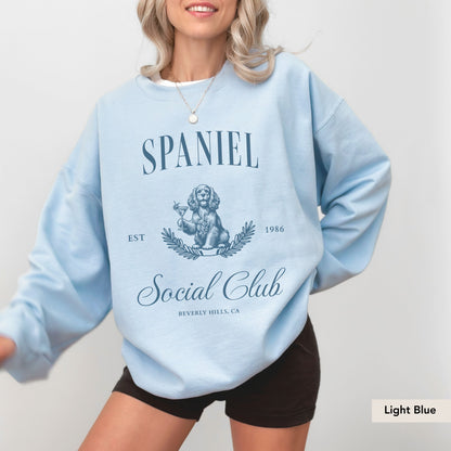 Cocker Spaniel Social Club Sweatshirt