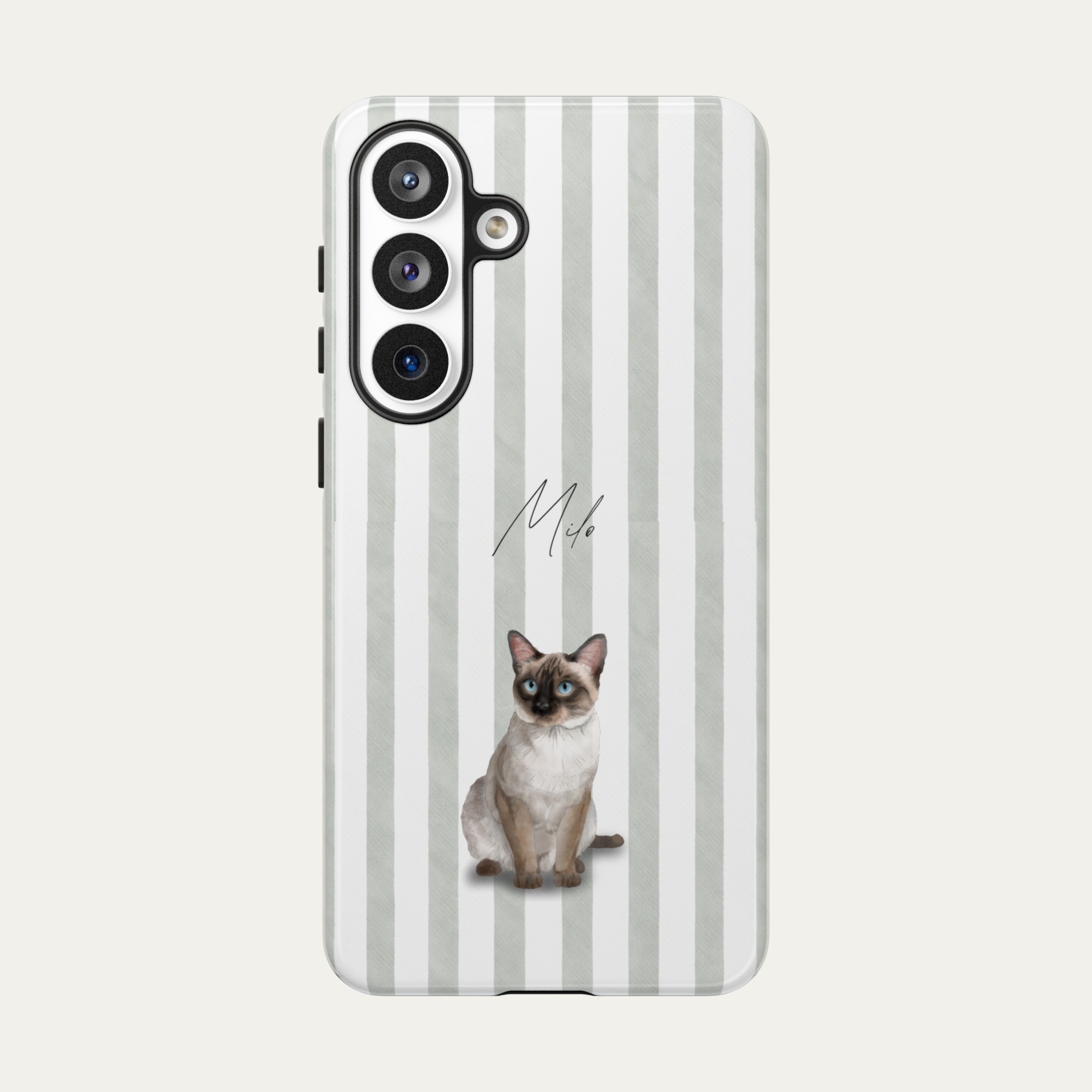 Sage Stripes - Full Body