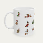 Shiba Inu Christmas Mug