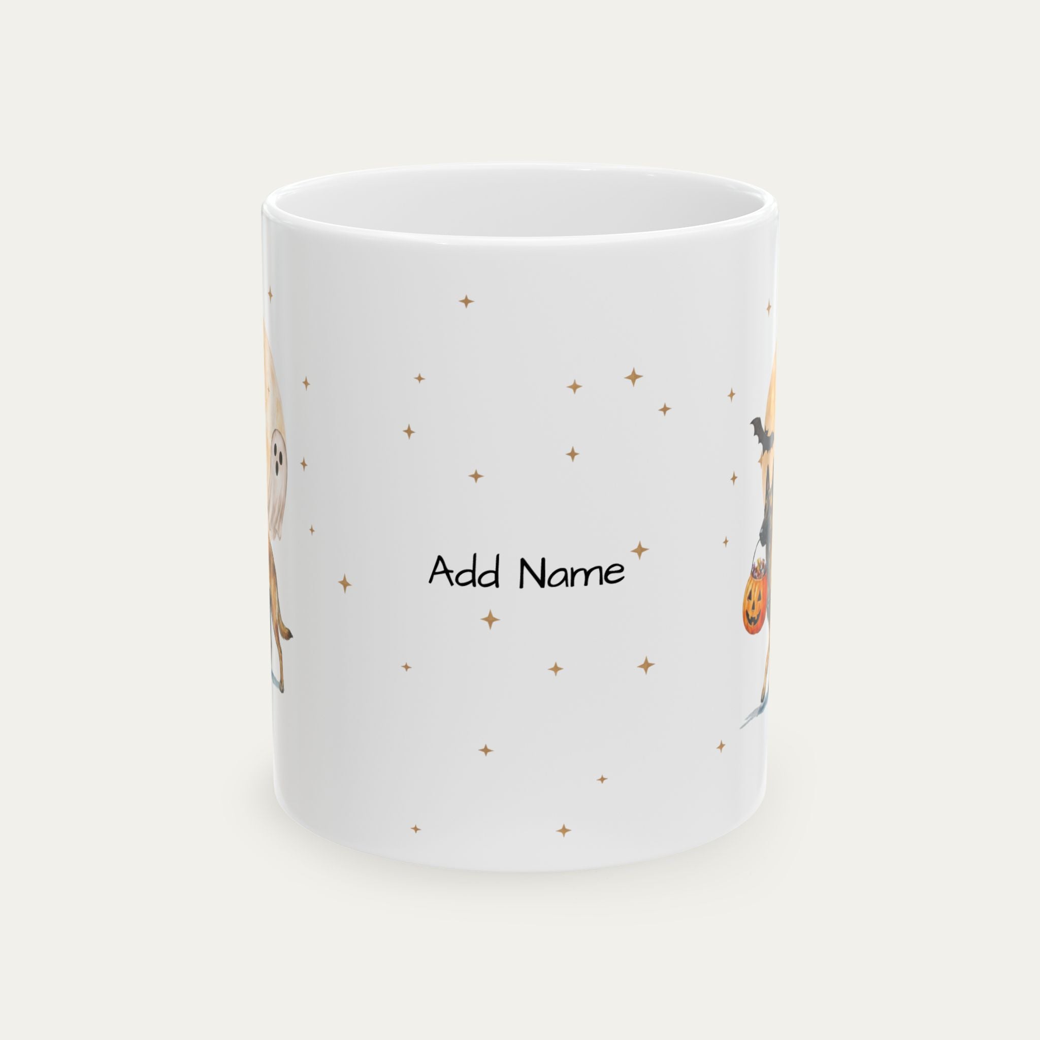 Custom Belgian Malinois Halloween mug