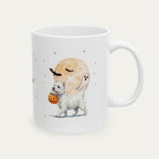 Custom Westie Halloween mug