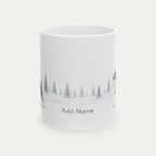 Custom Great Dane Mantle  Christmas Santa Hat Mug