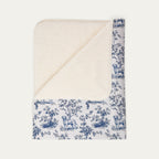 Labrador Retriever Toile De Jouy Fleece Blanket