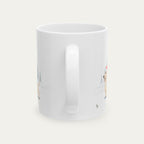 Custom Dachshund Cream Christmas  Santa Hat Mug