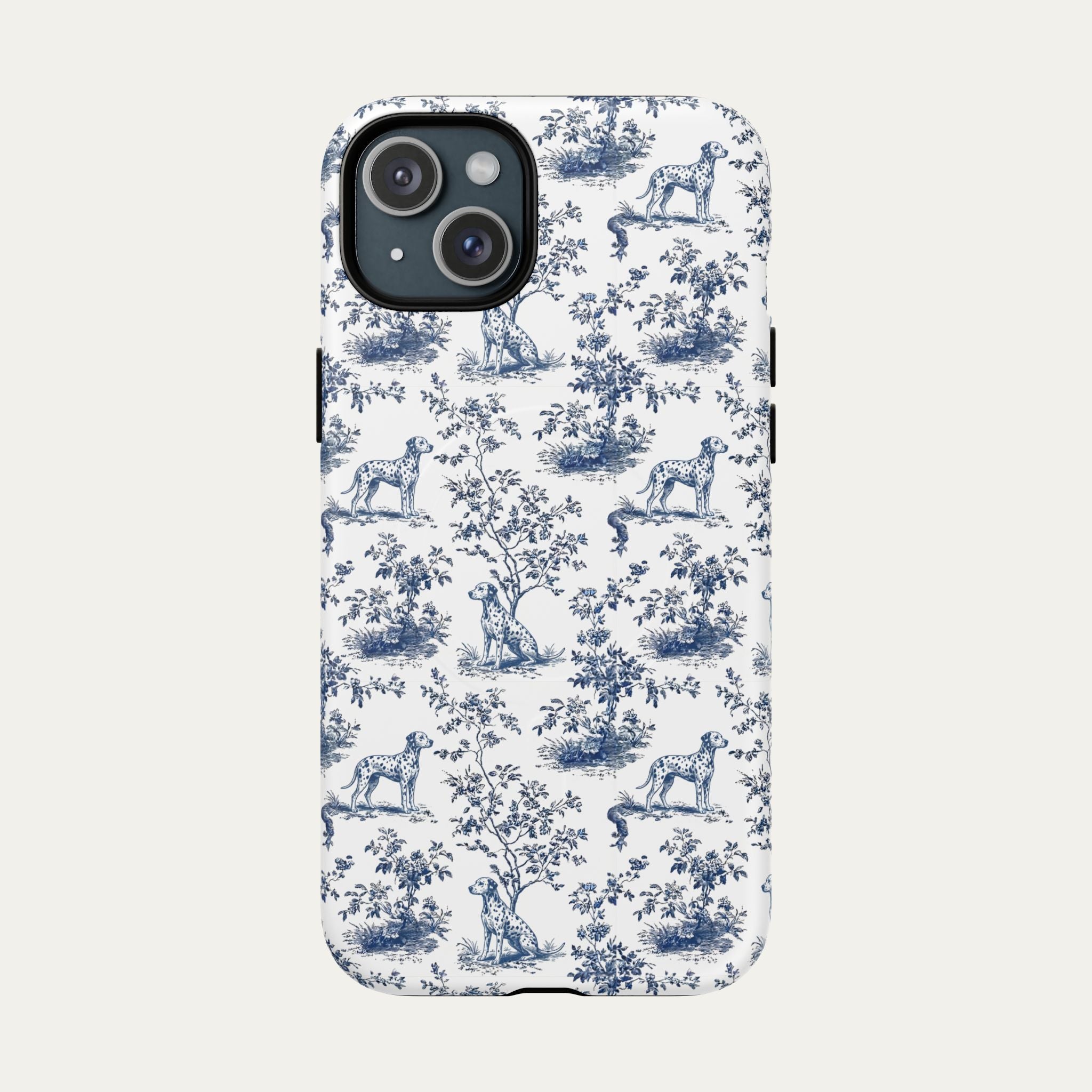 Dalmatian Blue Toile Phone case