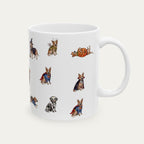 Australian Cattle Red Halloween mug