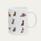 Chinese Crested Christmas Mug